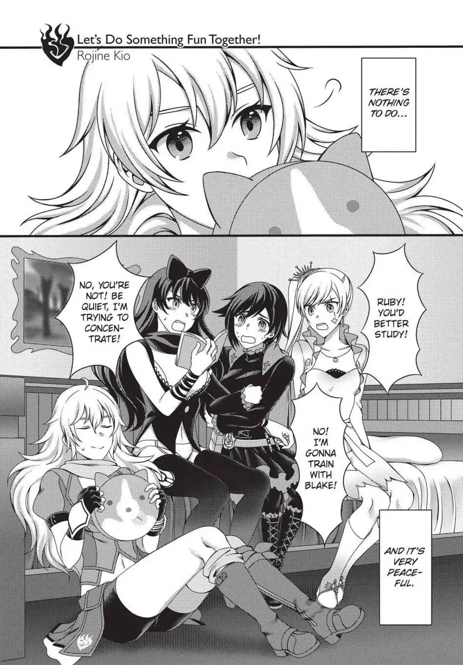 Rwby: Official Manga Anthology - Vol.4 Let S Do Something Fun Together!