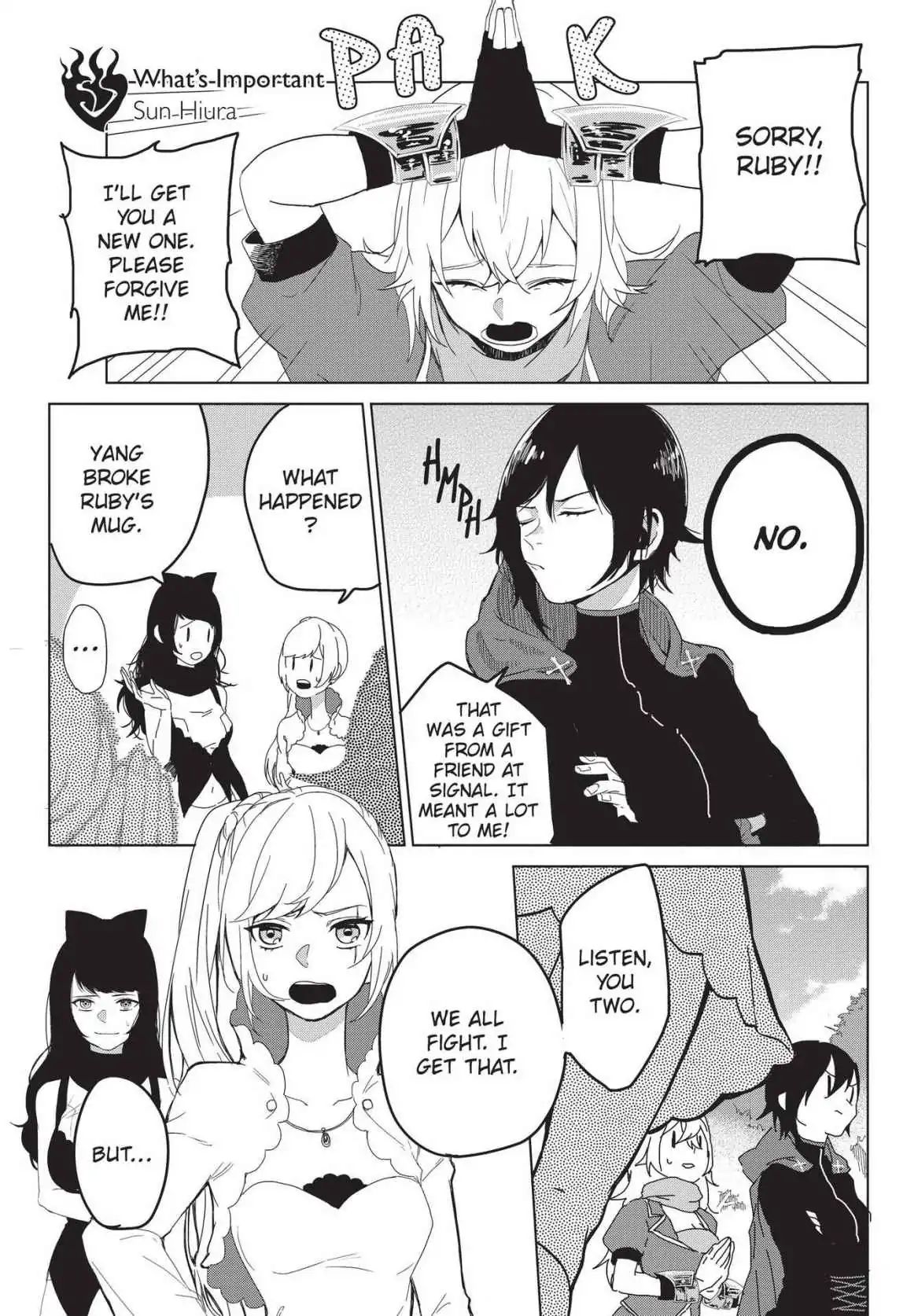 Rwby: Official Manga Anthology - Vol.4 What S Important