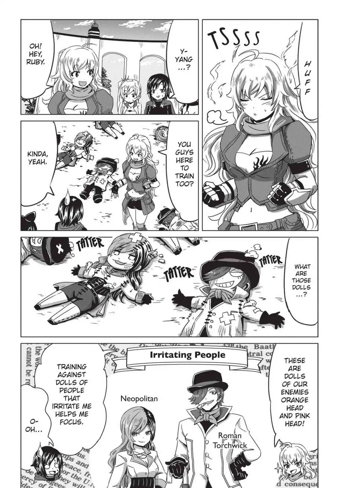 Rwby: Official Manga Anthology - Vol.4 The Blonde Girl And Her Three Friends