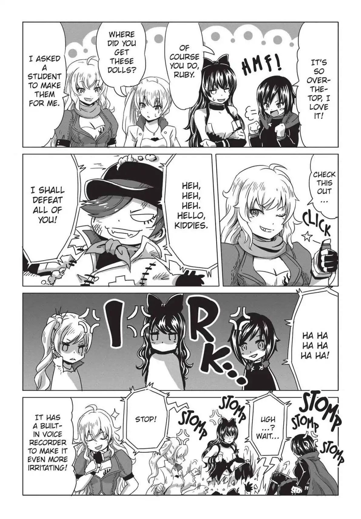 Rwby: Official Manga Anthology - Vol.4 The Blonde Girl And Her Three Friends