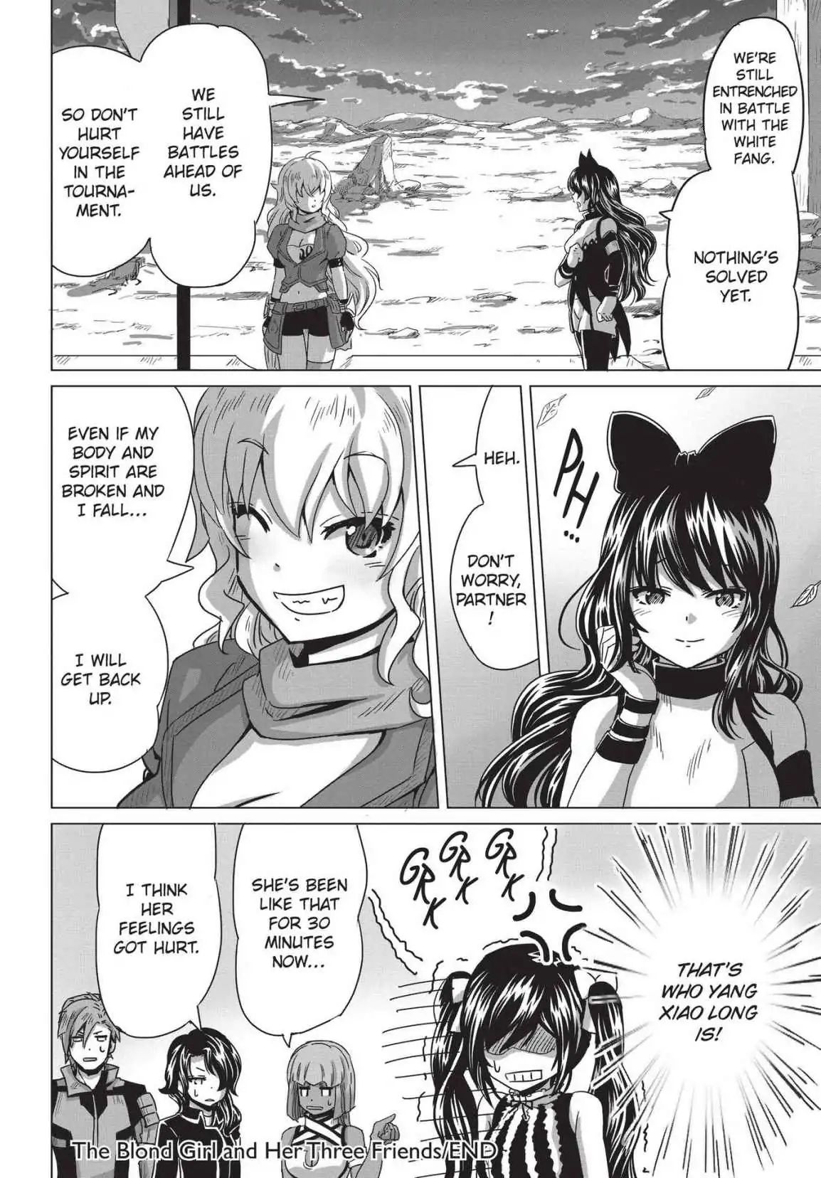 Rwby: Official Manga Anthology - Vol.4 The Blonde Girl And Her Three Friends