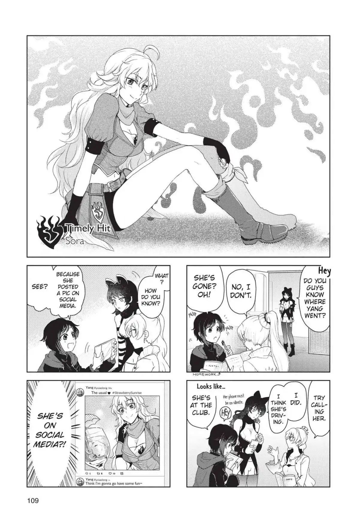 Rwby: Official Manga Anthology - Vol.4 Timely Hit