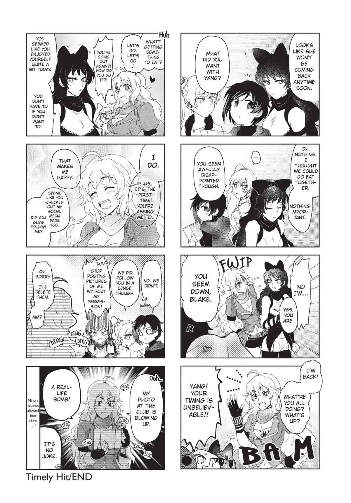 Rwby: Official Manga Anthology - Vol.4 Timely Hit