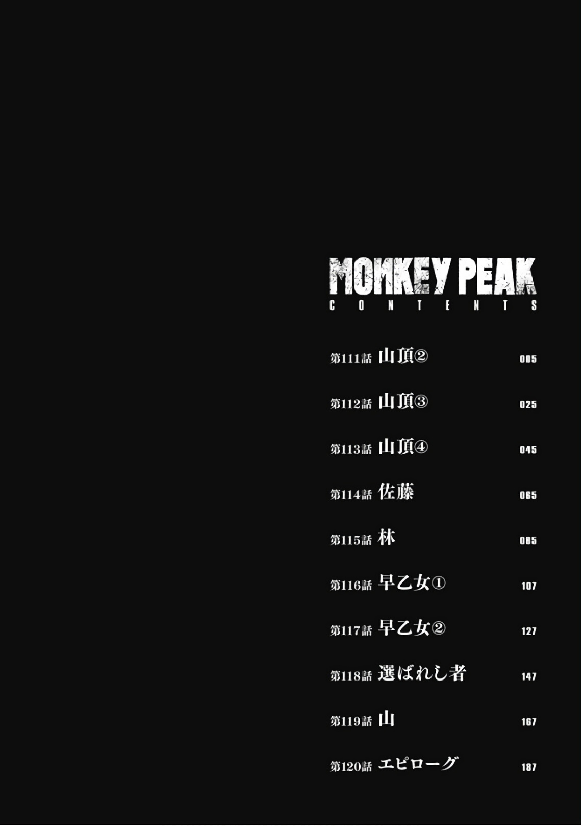 Monkey Peak - Vol.12 Chapter 111: The Summit (Part 2)