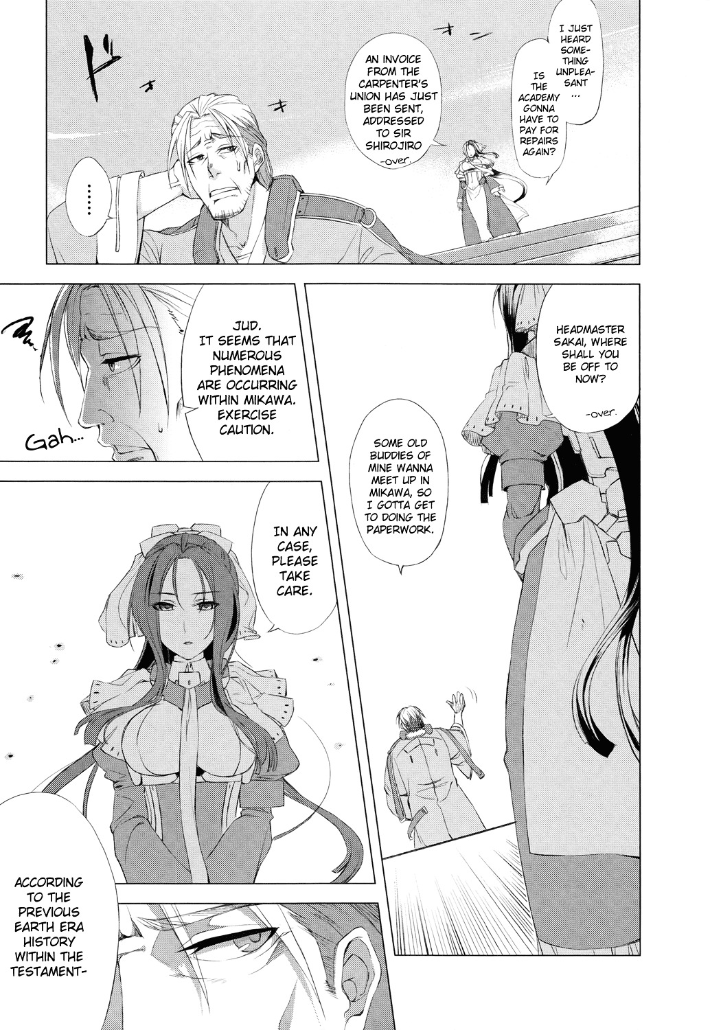 Kyoukai Senjou No Horizon - Vol.1 Chapter 1