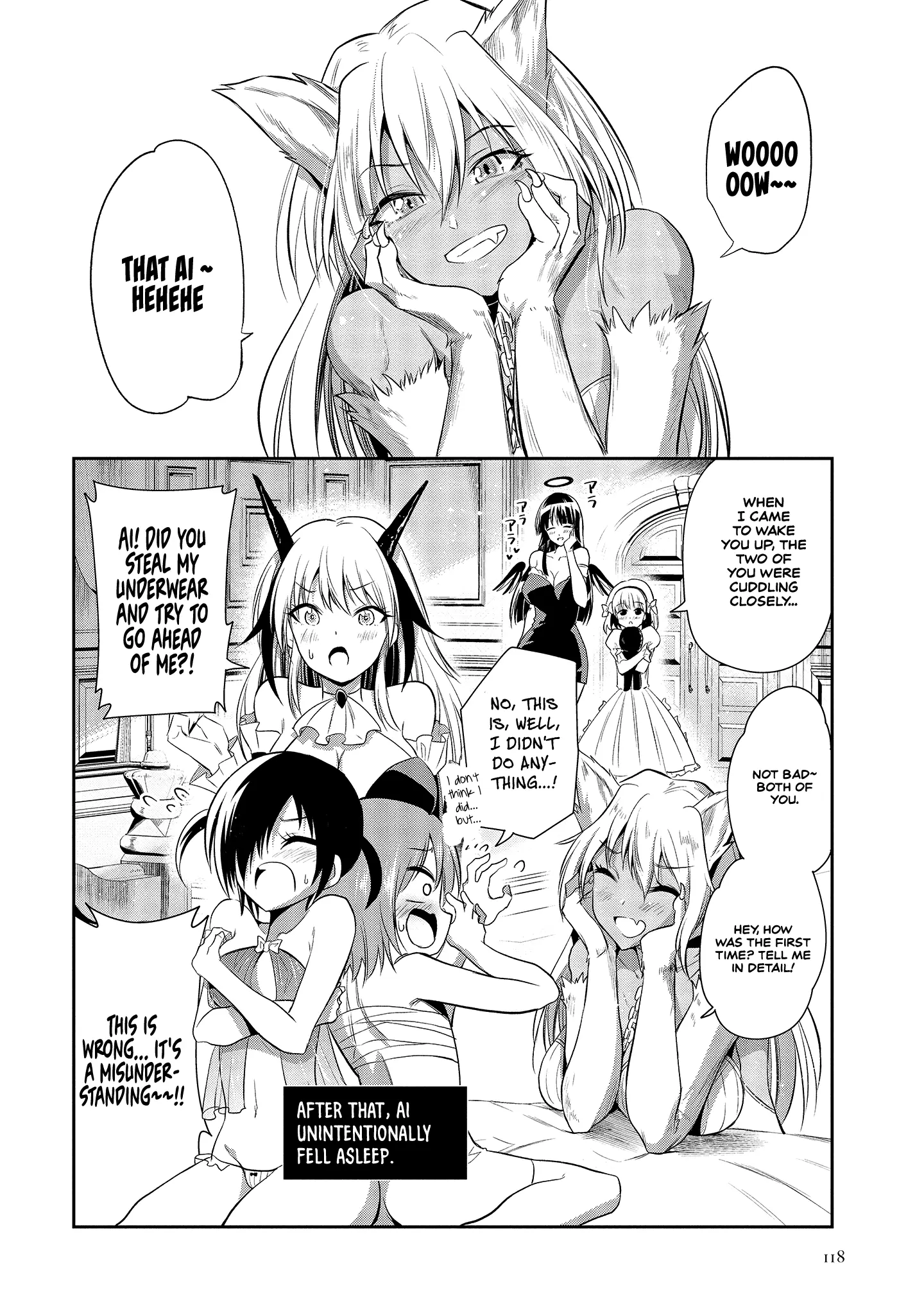 Maou No Musume-Tachi To Maguwaeba Tsuyoku Narerutte Hontou Desuka? - Vol.1 Chapter 3