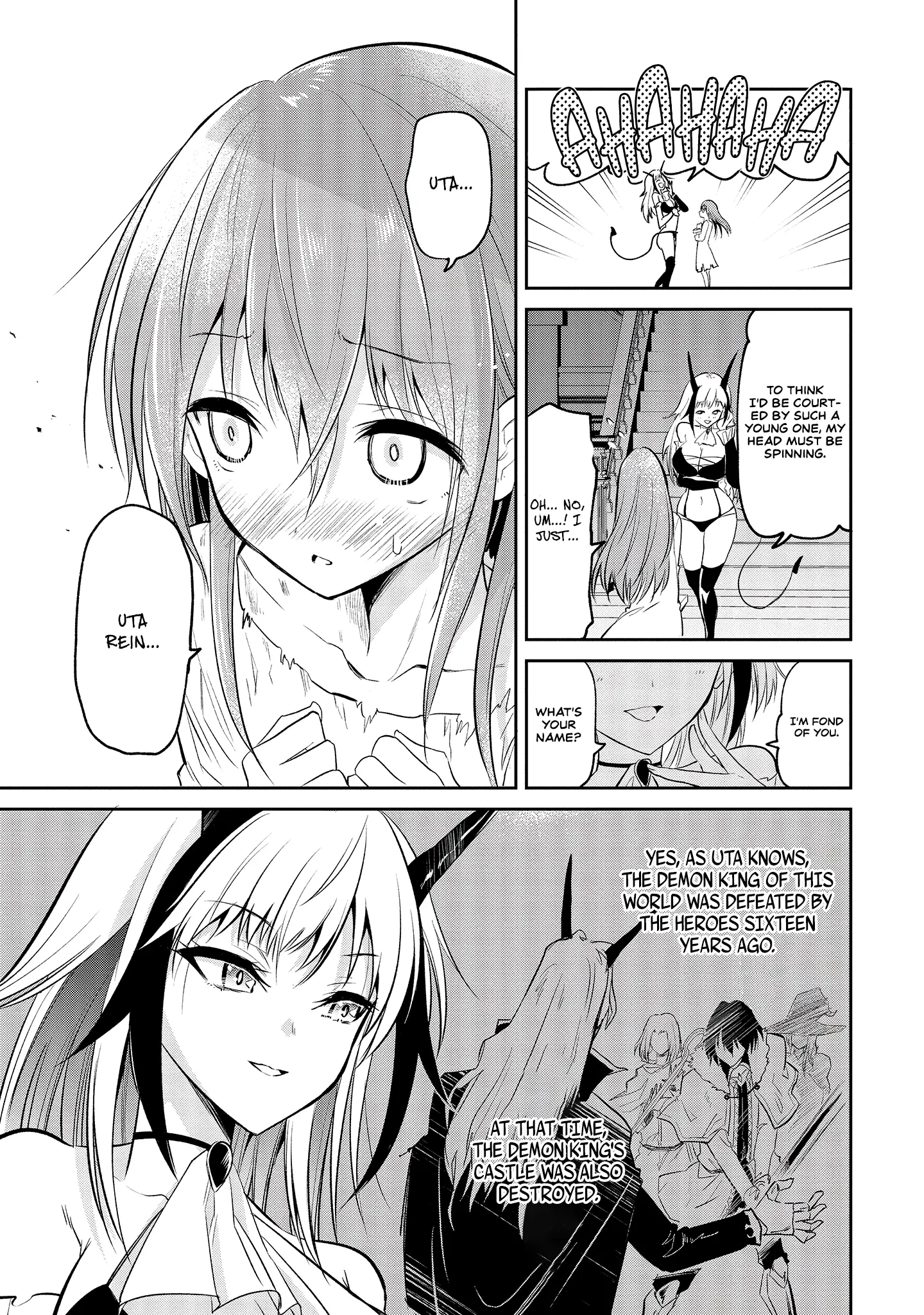 Maou No Musume-Tachi To Maguwaeba Tsuyoku Narerutte Hontou Desuka? - Vol.1 Chapter 1