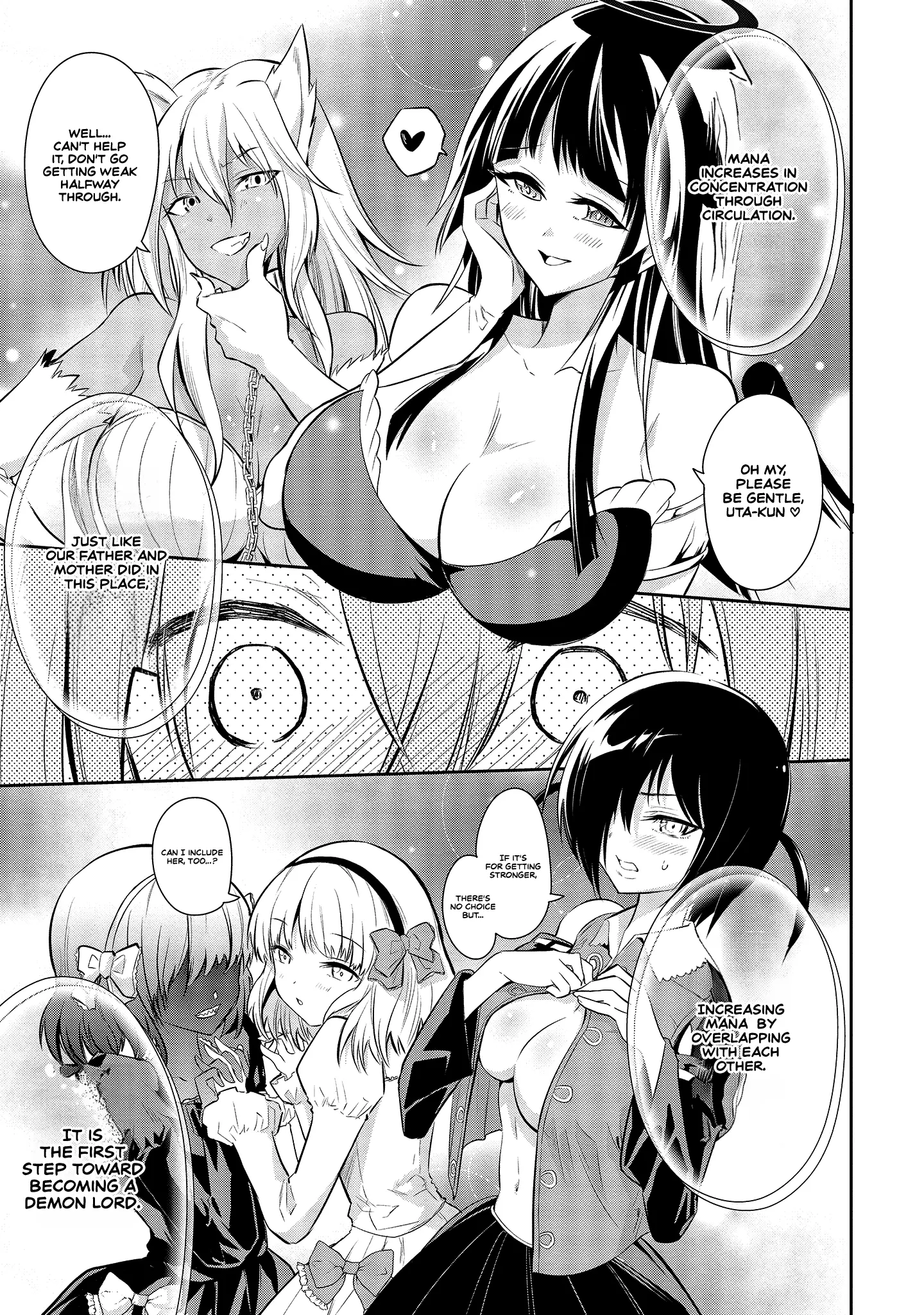 Maou No Musume-Tachi To Maguwaeba Tsuyoku Narerutte Hontou Desuka? - Vol.1 Chapter 1