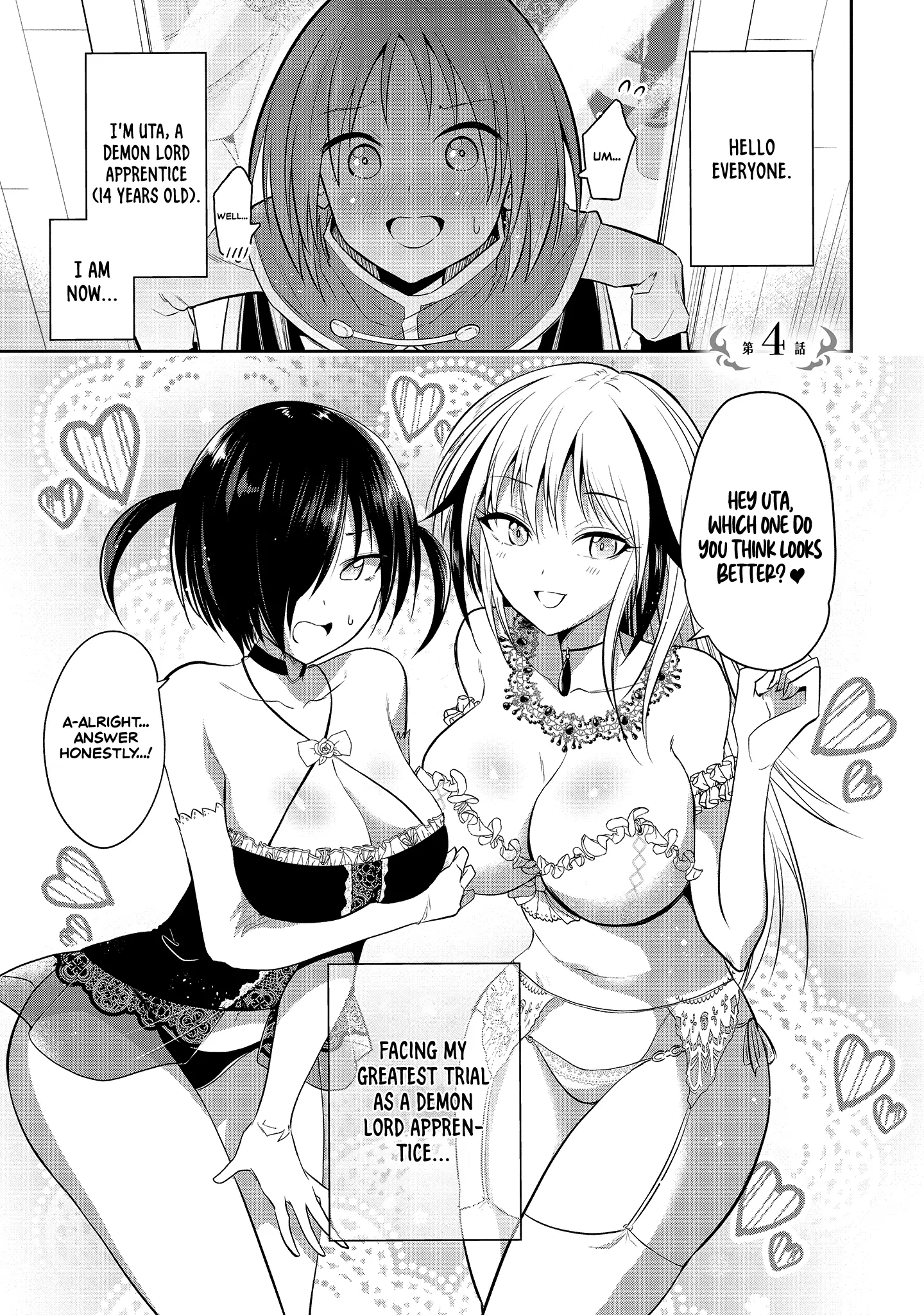 Maou No Musume-Tachi To Maguwaeba Tsuyoku Narerutte Hontou Desuka? - Vol.1 Chapter 4