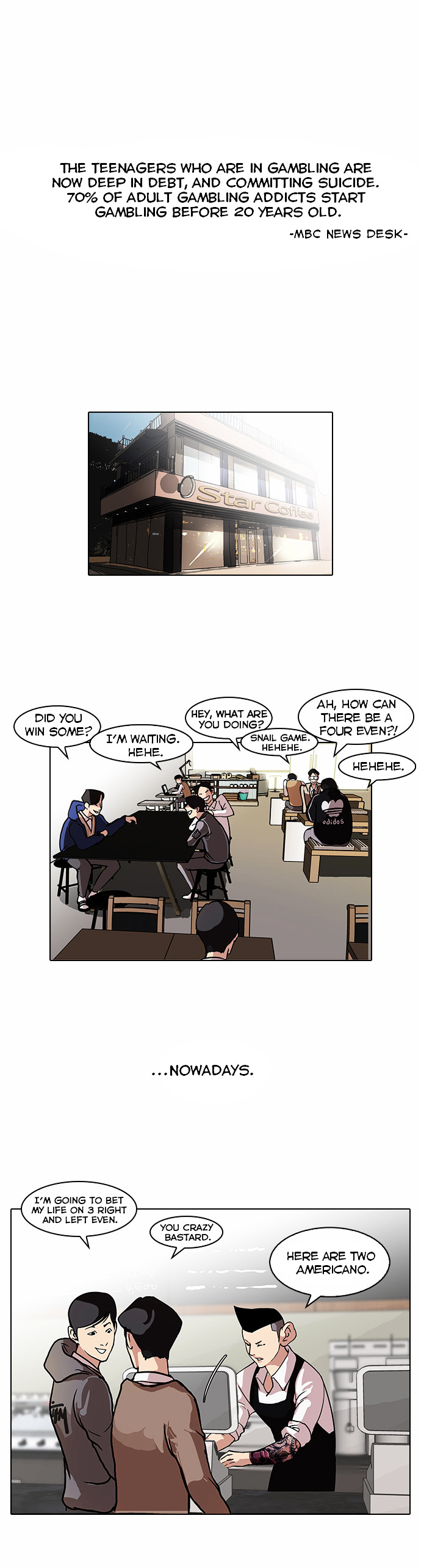 Lookism - Chapter 83 : Illegal Toto [01]