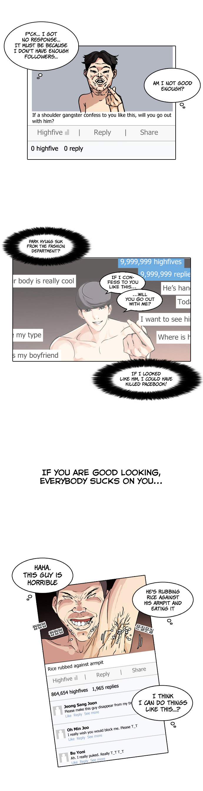 Lookism - Chapter 63 : Attention Whore [01]