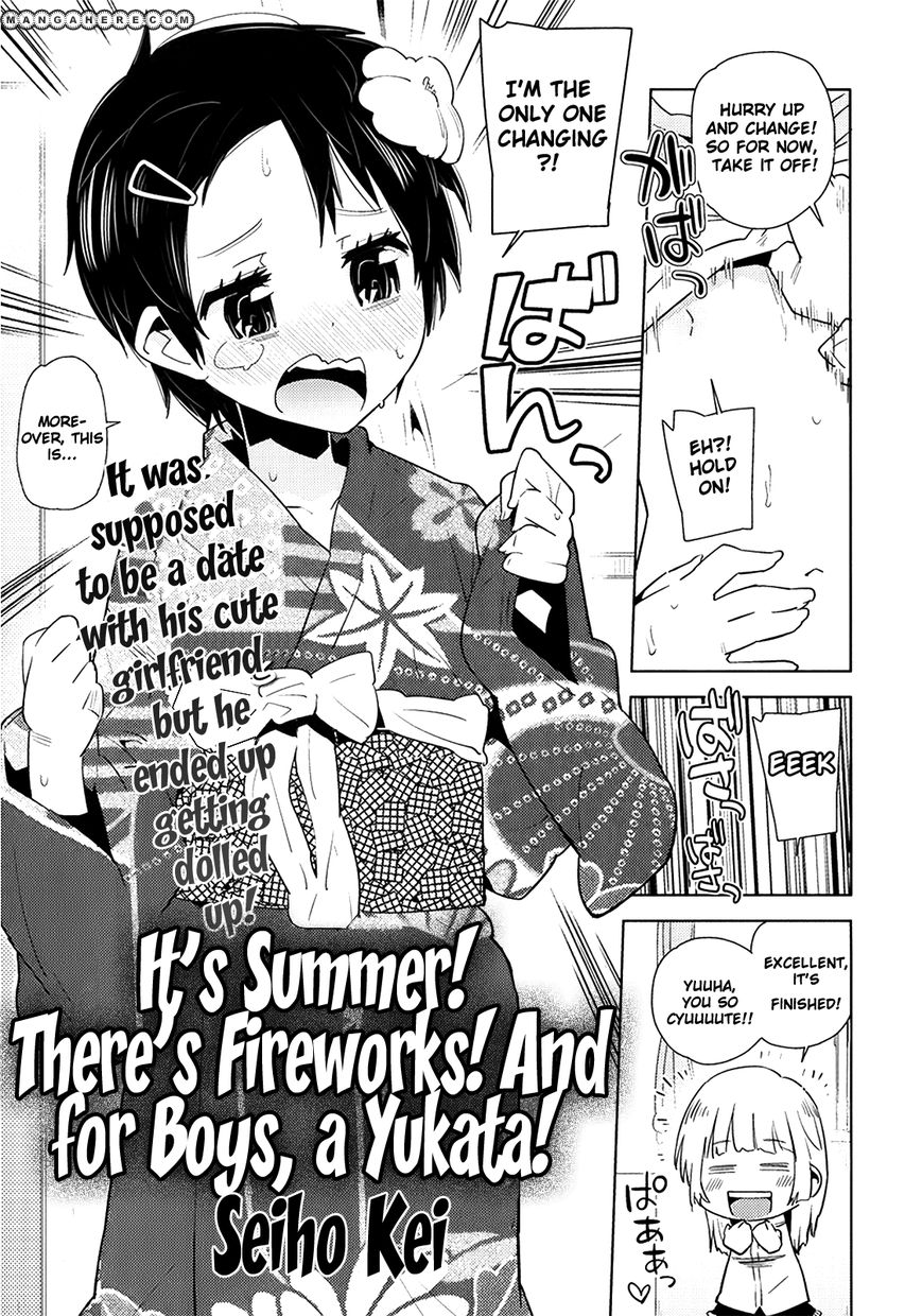 It's Summer! There's Fireworks! And For Boys, A Yuakata! - Chapter 001