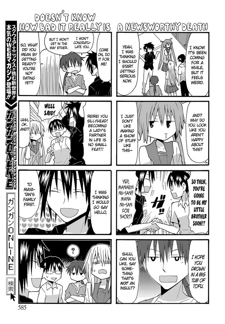 Yandere Kanojo - Chapter 68.5 : Winning Over The Tanakas, That Is, A Problem We've Dealt With Bef...