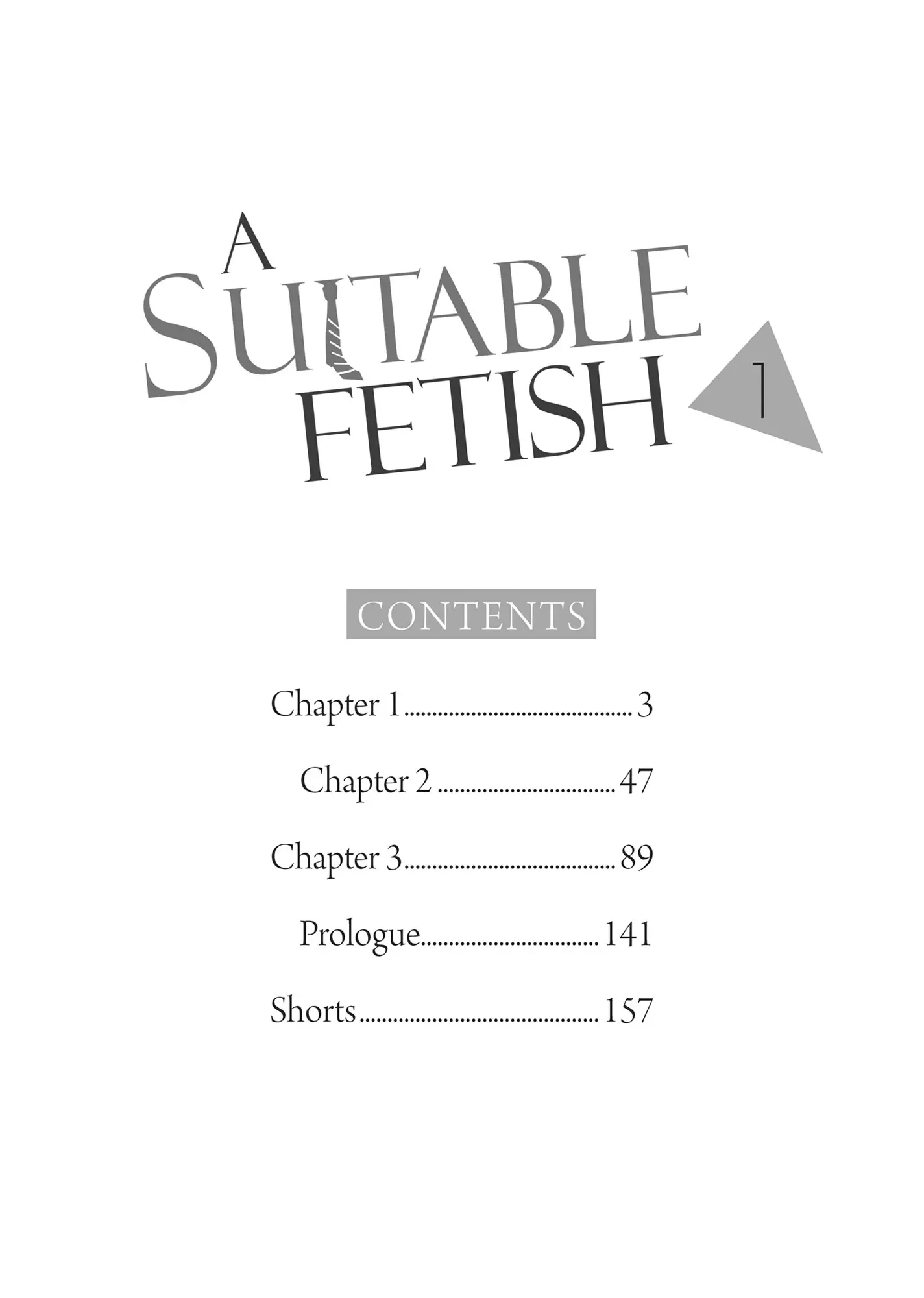 A Suitable Fetish - Chapter 1