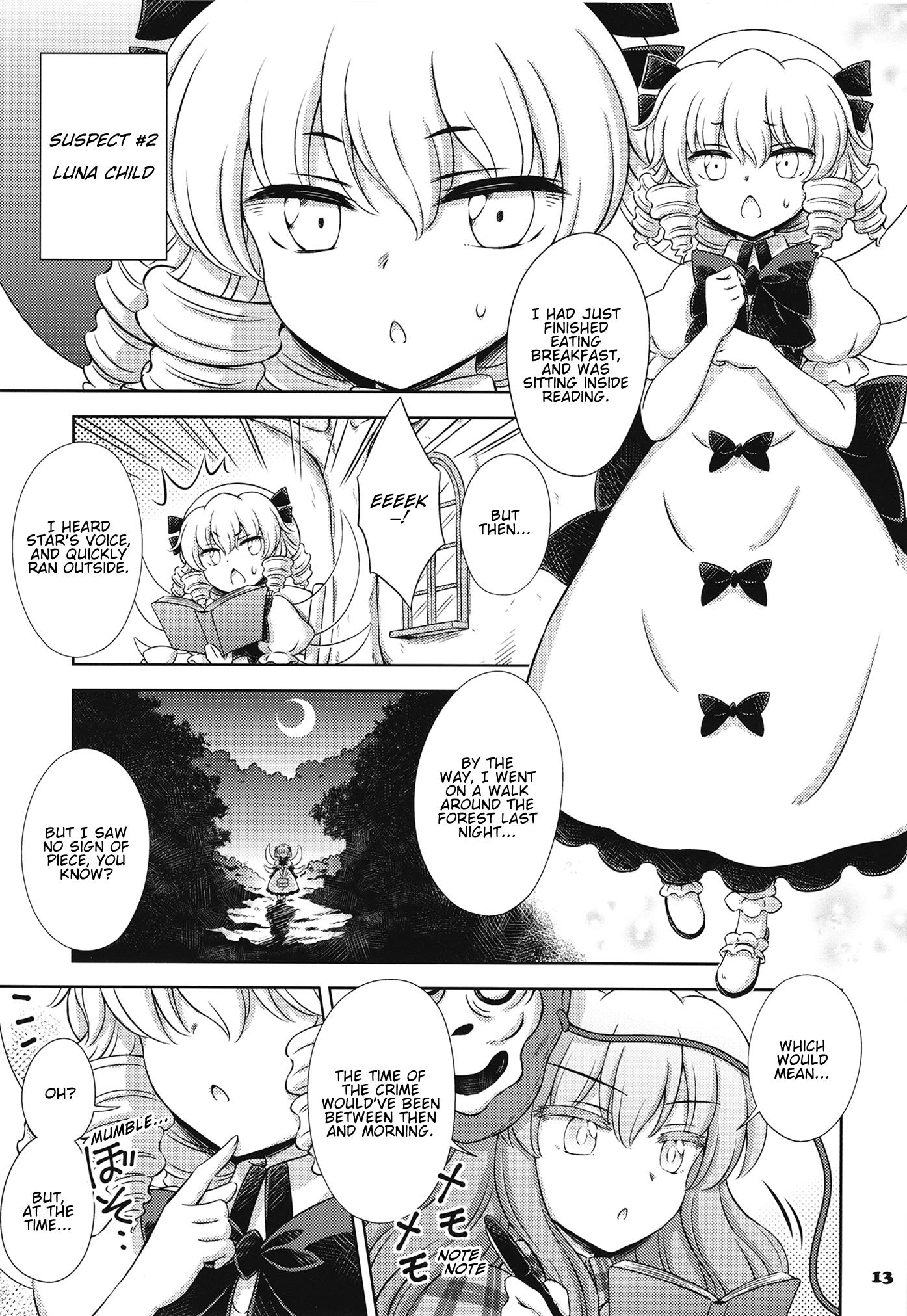 Sort-Of-Cheating Detective Koishi: The Case Of The Fairy Serial Killer - Chapter 1: The Setup