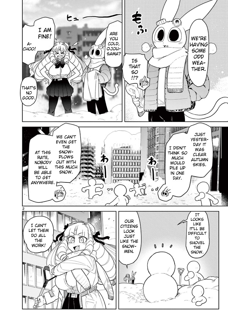 Giant Ojou-Sama - Chapter 53: Snow Removal! Oriko Doesn't Care?!