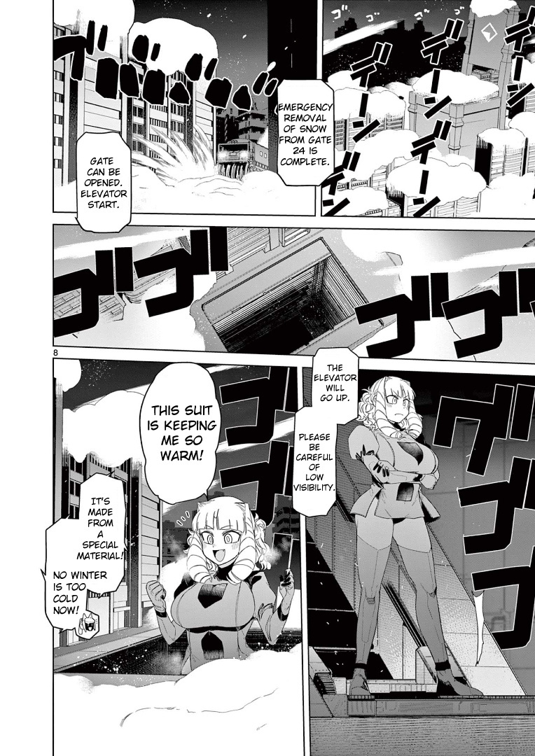 Giant Ojou-Sama - Chapter 53: Snow Removal! Oriko Doesn't Care?!