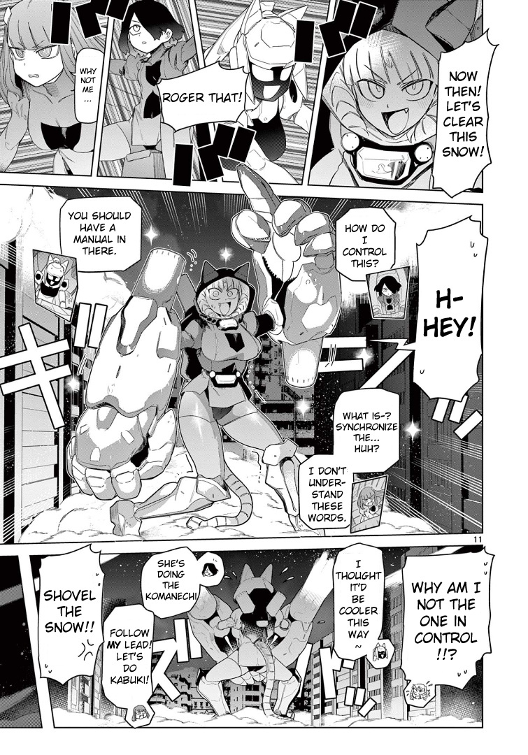 Giant Ojou-Sama - Chapter 53: Snow Removal! Oriko Doesn't Care?!