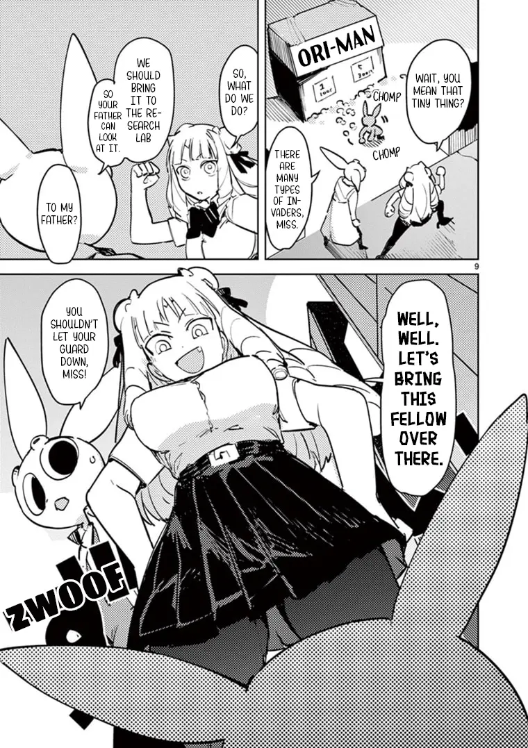 Giant Ojou-Sama - Vol.1 Chapter 2: Growing! Swollen Dreams And The Invader