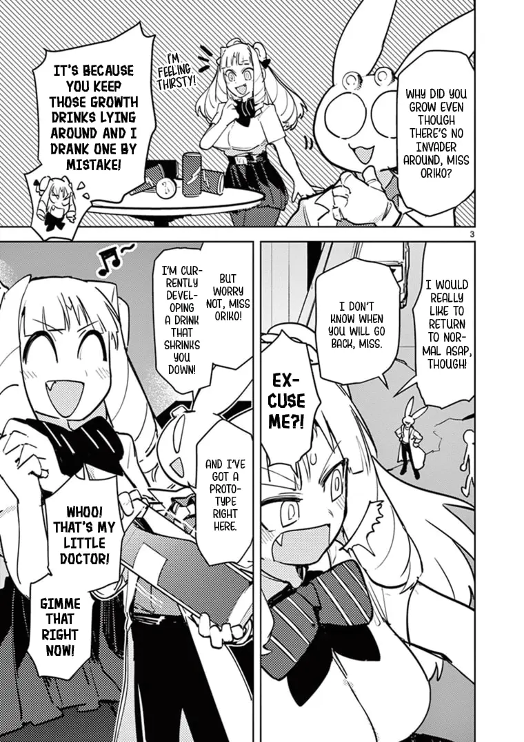 Giant Ojou-Sama - Vol.1 Chapter 3: Hot Pursuit! A Fierce Game Of Tag