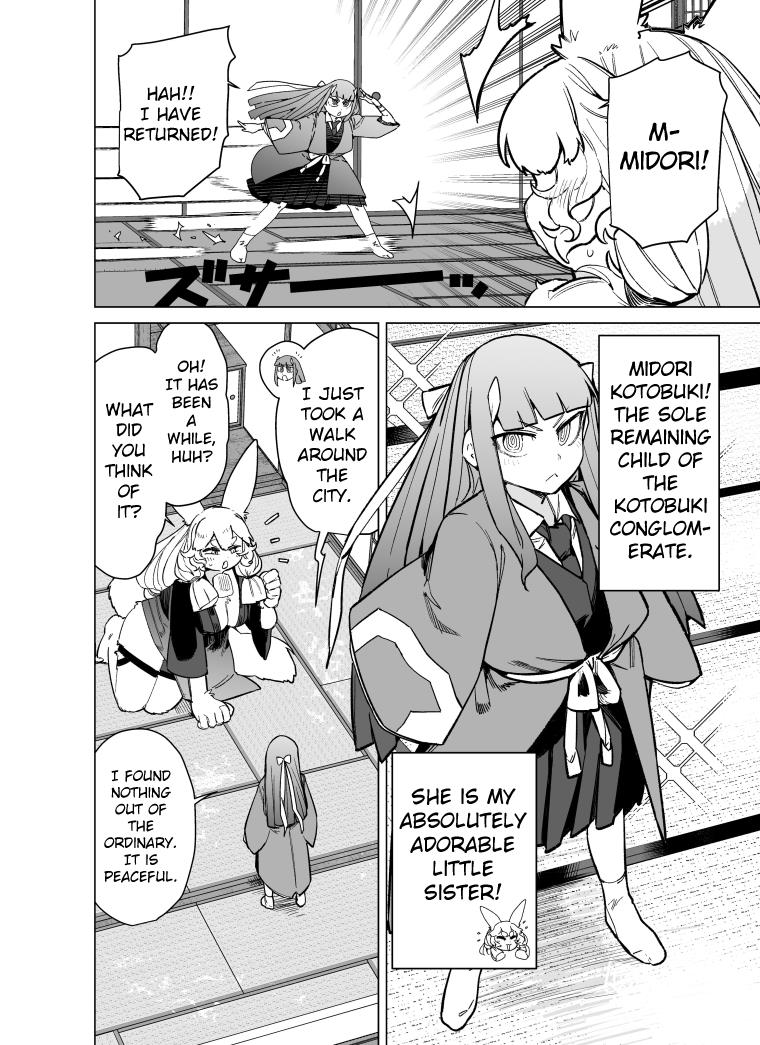 Giant Ojou-Sama - Chapter 91: Sisters! A Fluffy Grin Of Trust!