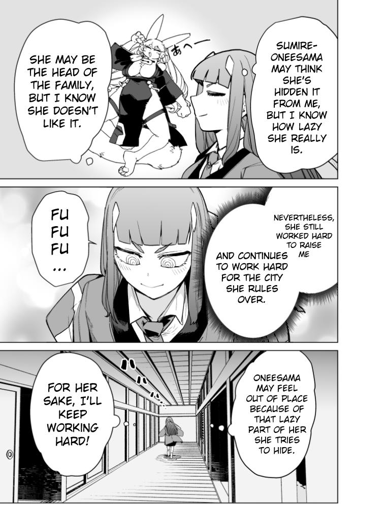 Giant Ojou-Sama - Chapter 91: Sisters! A Fluffy Grin Of Trust!