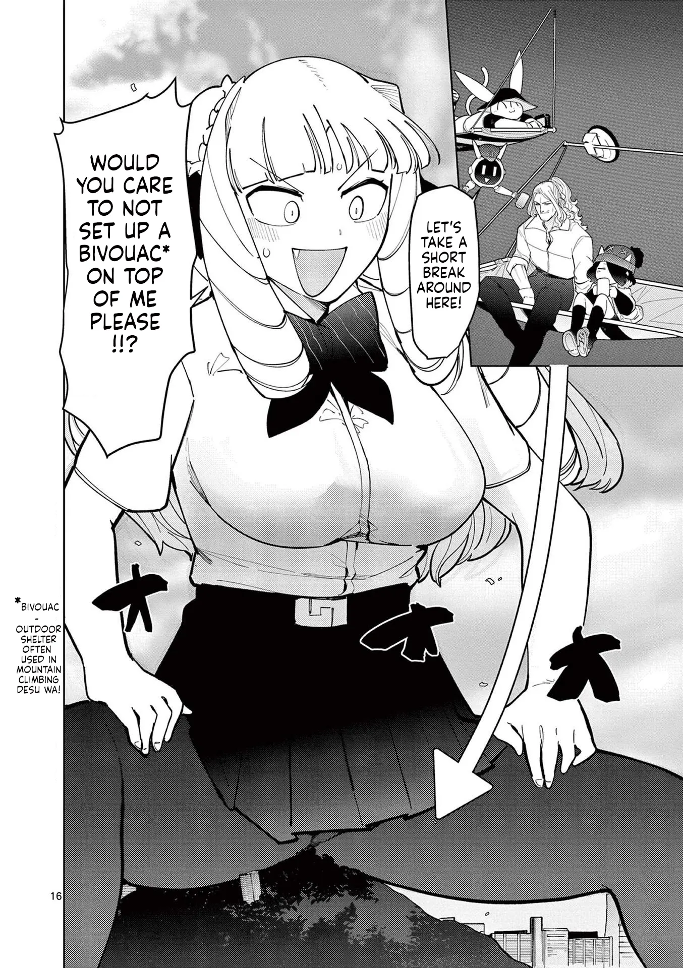 Giant Ojou-Sama - Vol.4 Chapter 25: Ascend! Body Climbing Desu Wa!