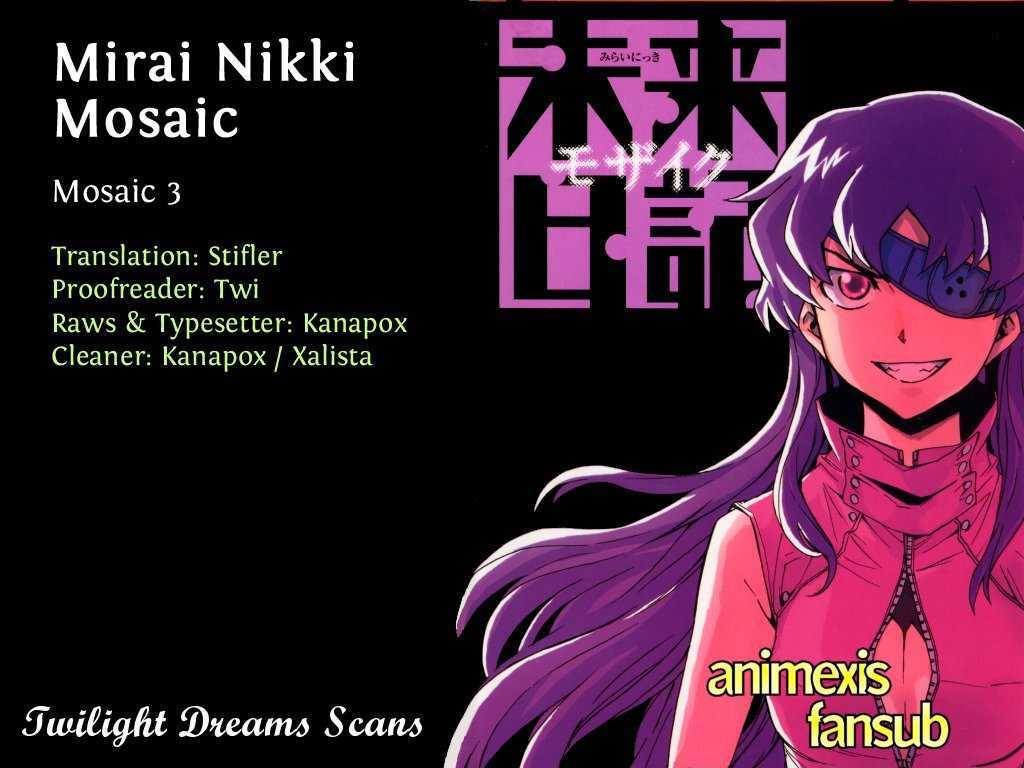 Mirai Nikki Mosaic - Vol.1 Chapter 3 : Houjou Reisuke S Plan To Attack Yukiteru S House