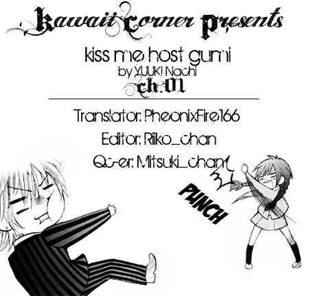 Kiss Me Host-Gumi - Vol.1 Chapter 1