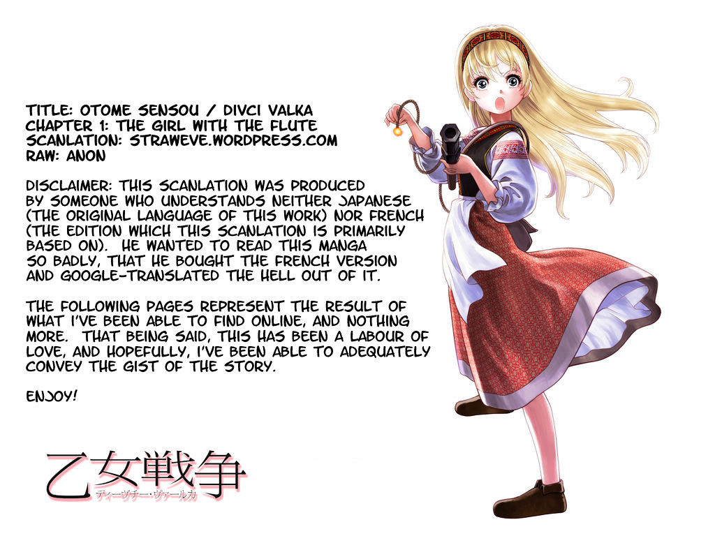 Otome Chikku Sensou - Vol.1 Chapter 1 : The Girl With The Flute