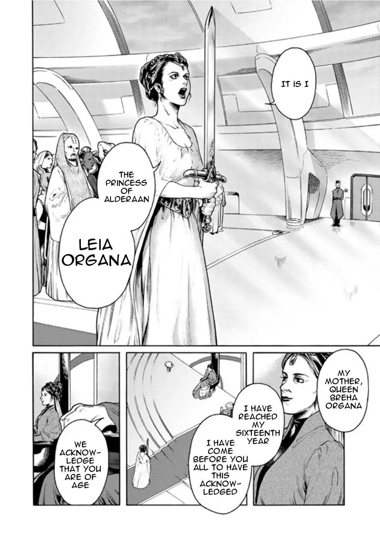 Star Wars: Leia -Ordeal Of The Princess- - Chapter 1