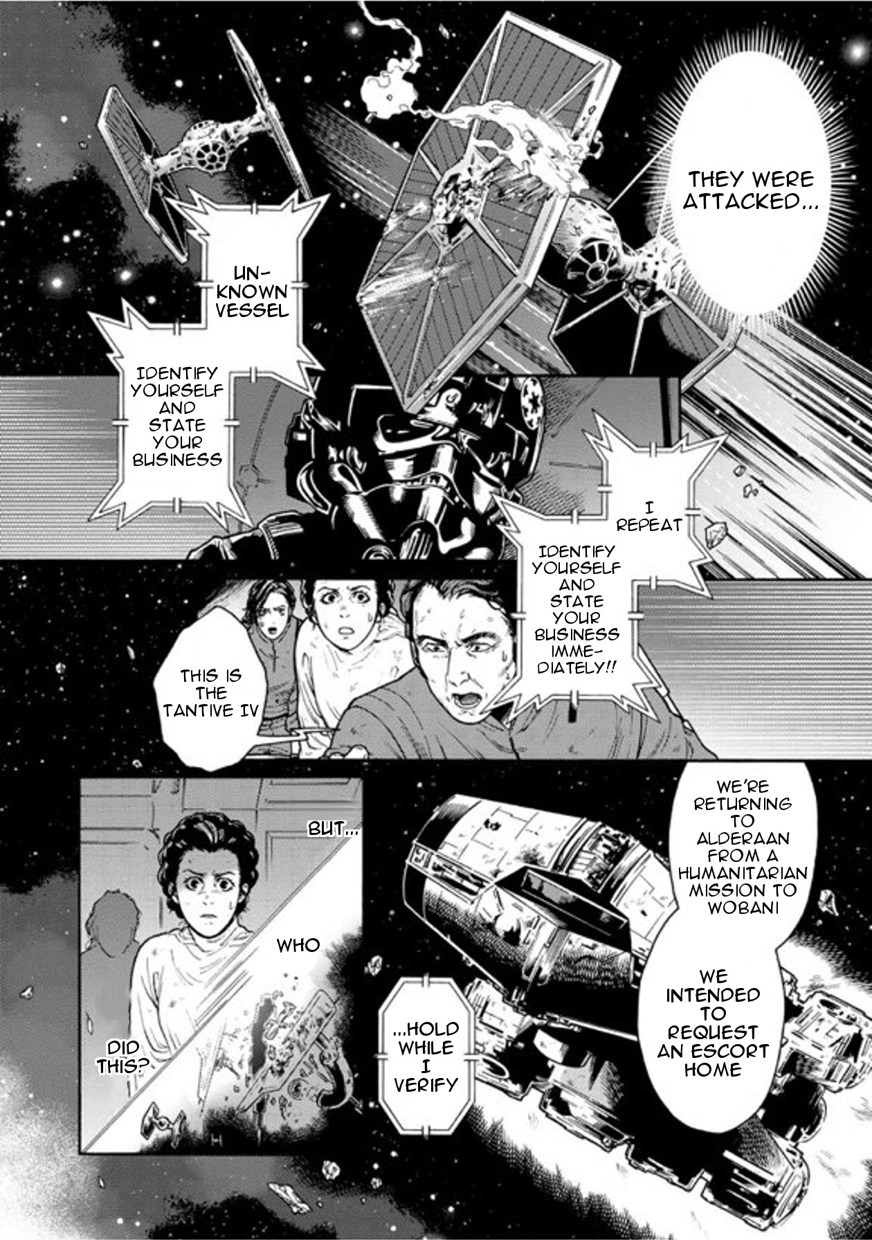 Star Wars: Leia -Ordeal Of The Princess- - Chapter 4