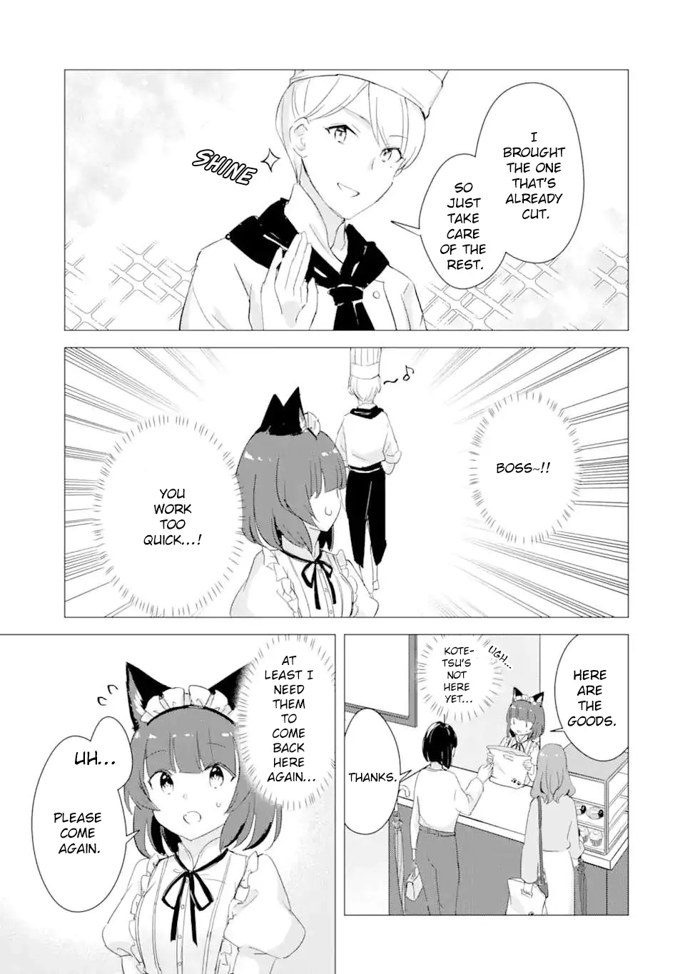 Komugi Ga Jiman No Panya-San - Vol.2 Chapter 14: Komugi Has A Very Busy Day