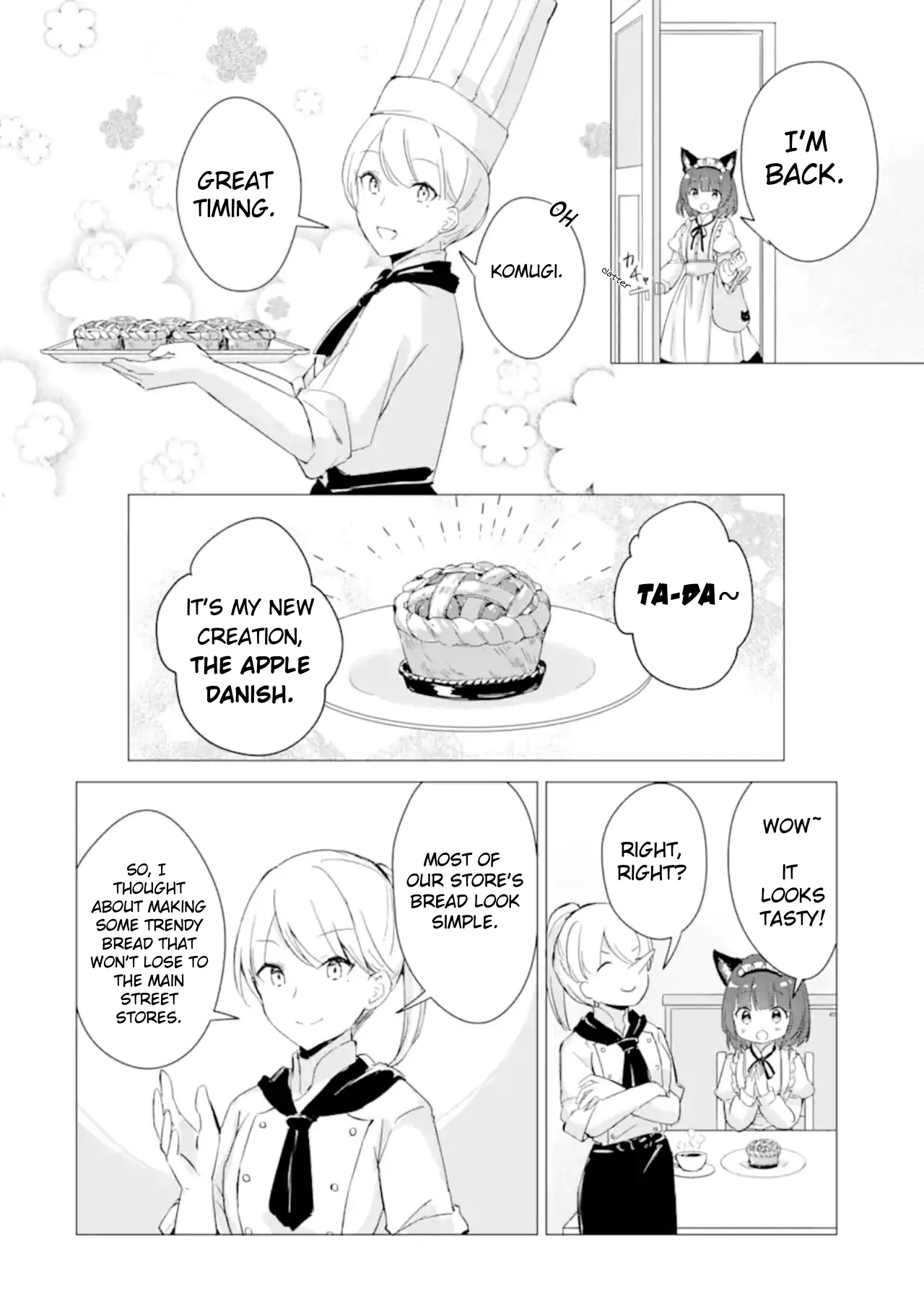 Komugi Ga Jiman No Panya-San - Vol.1 Chapter 3: Komugi Meets A Dear Old Customer