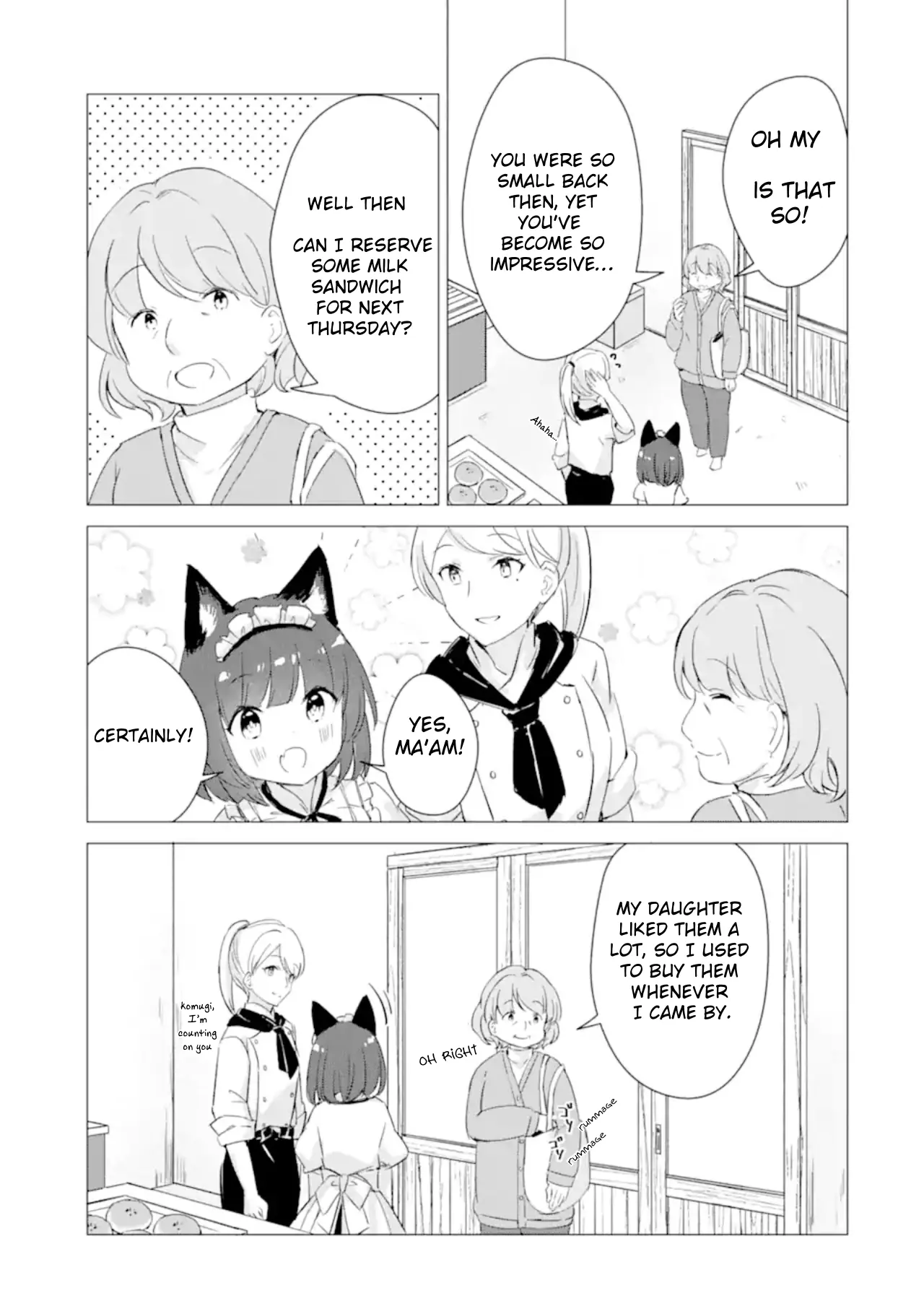 Komugi Ga Jiman No Panya-San - Vol.1 Chapter 3: Komugi Meets A Dear Old Customer