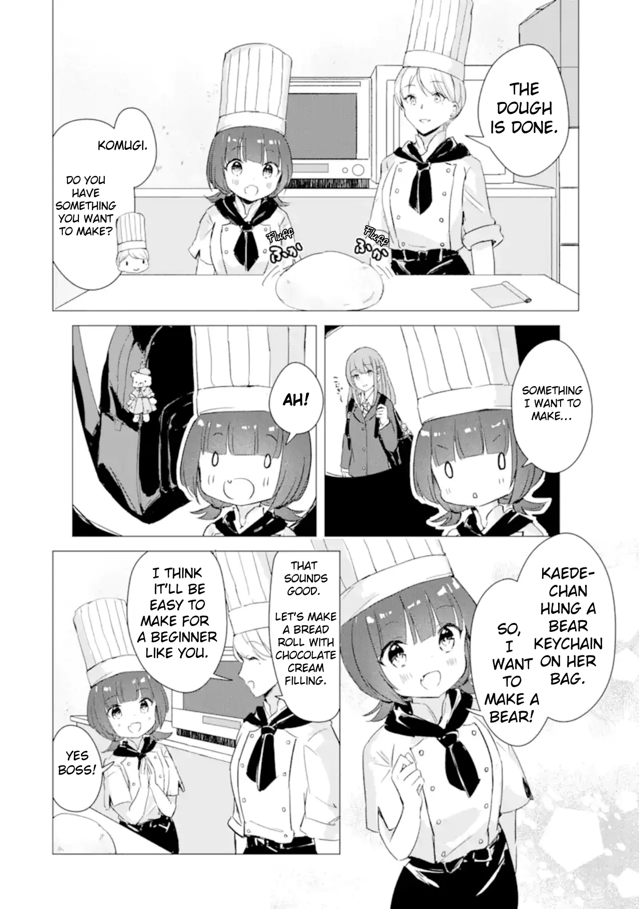 Komugi Ga Jiman No Panya-San - Vol.1 Chapter 2: Komugi Makes Her First Bread