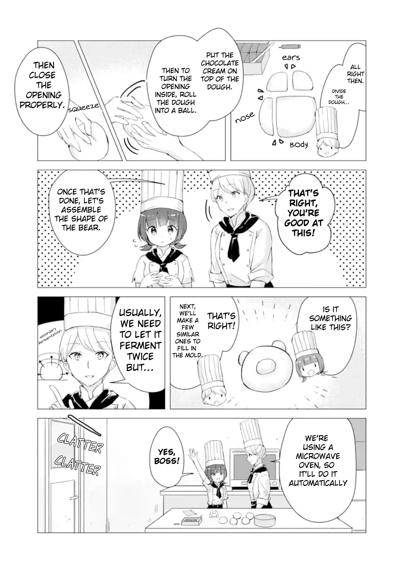 Komugi Ga Jiman No Panya-San - Vol.1 Chapter 2: Komugi Makes Her First Bread