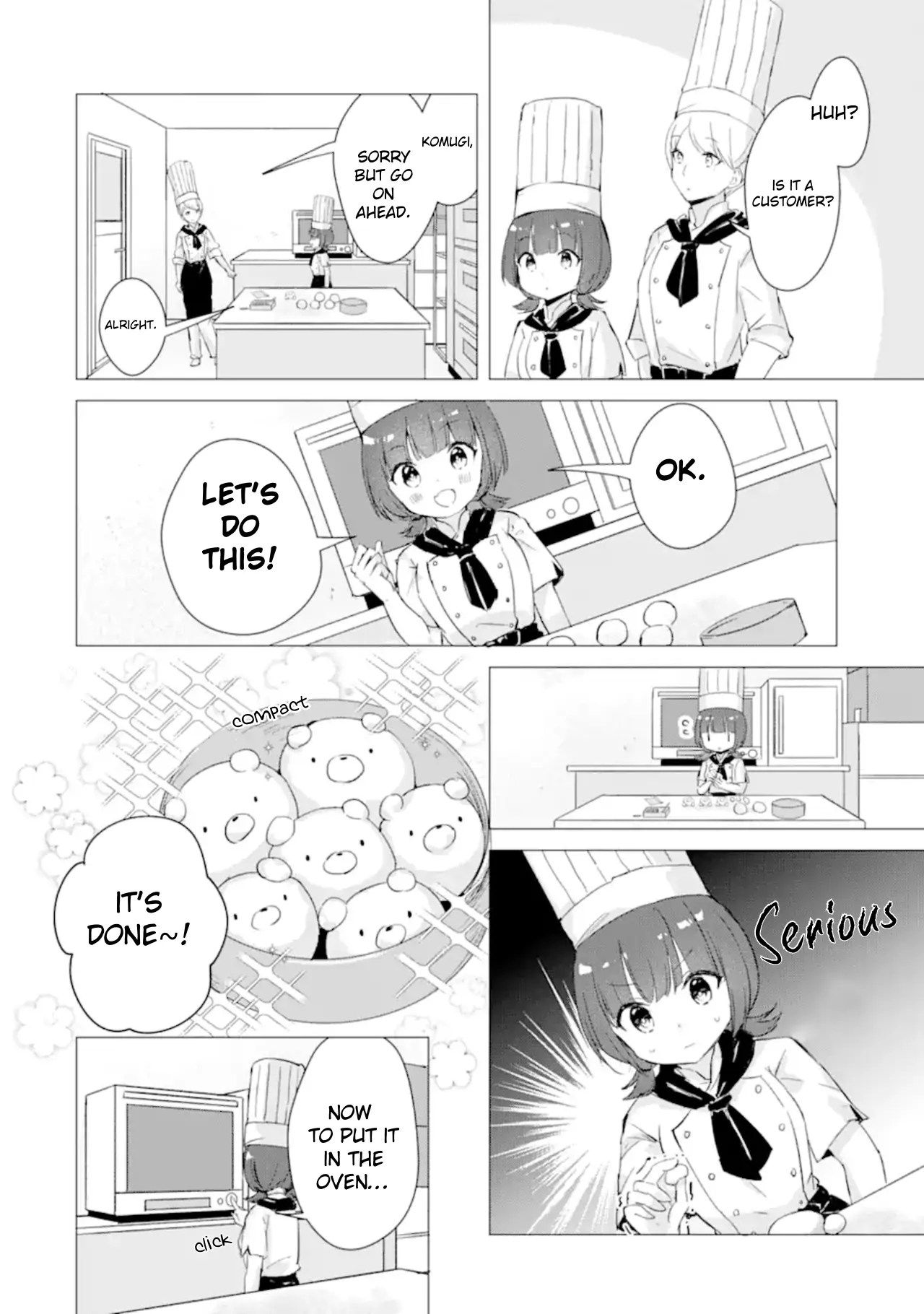 Komugi Ga Jiman No Panya-San - Vol.1 Chapter 2: Komugi Makes Her First Bread