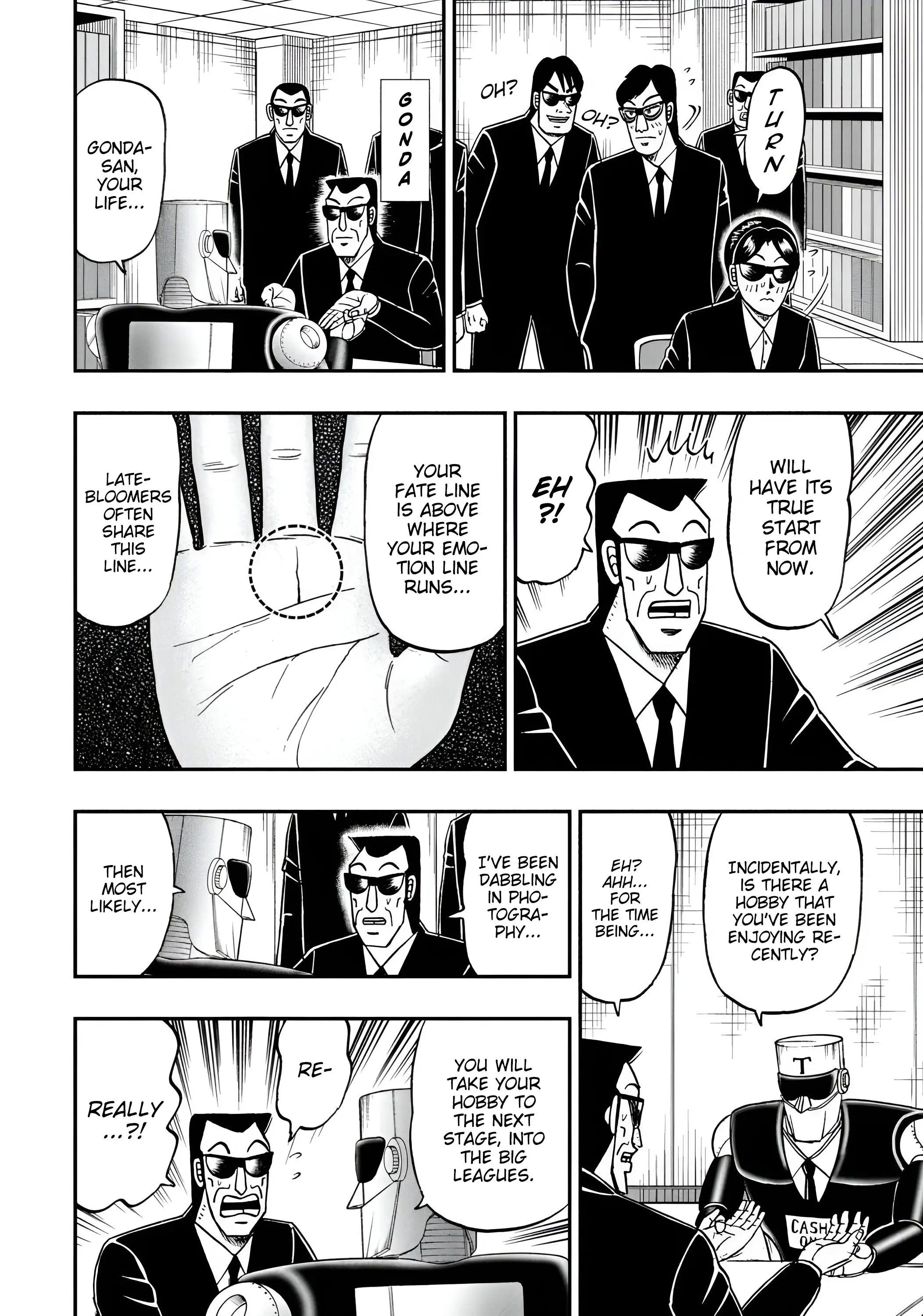 Chuukan Kanriroku Tonegawa - Vol.10 Chapter 74: Palm Reading