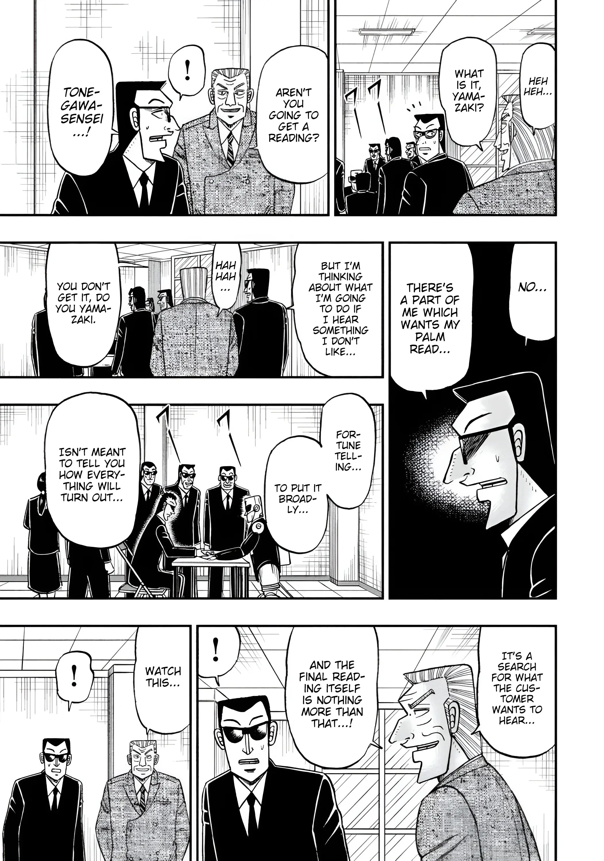 Chuukan Kanriroku Tonegawa - Vol.10 Chapter 74: Palm Reading