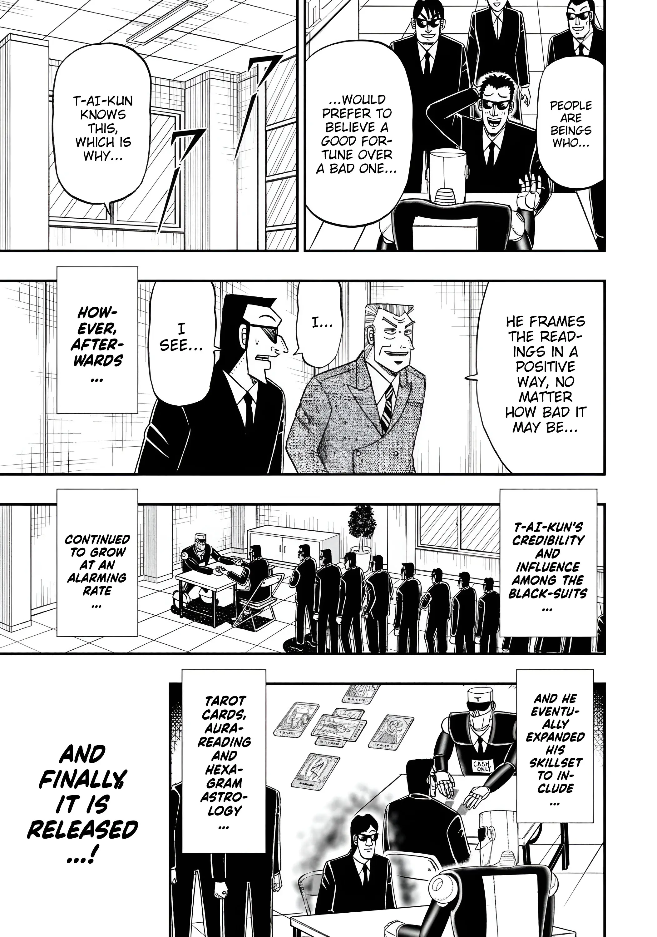 Chuukan Kanriroku Tonegawa - Vol.10 Chapter 74: Palm Reading