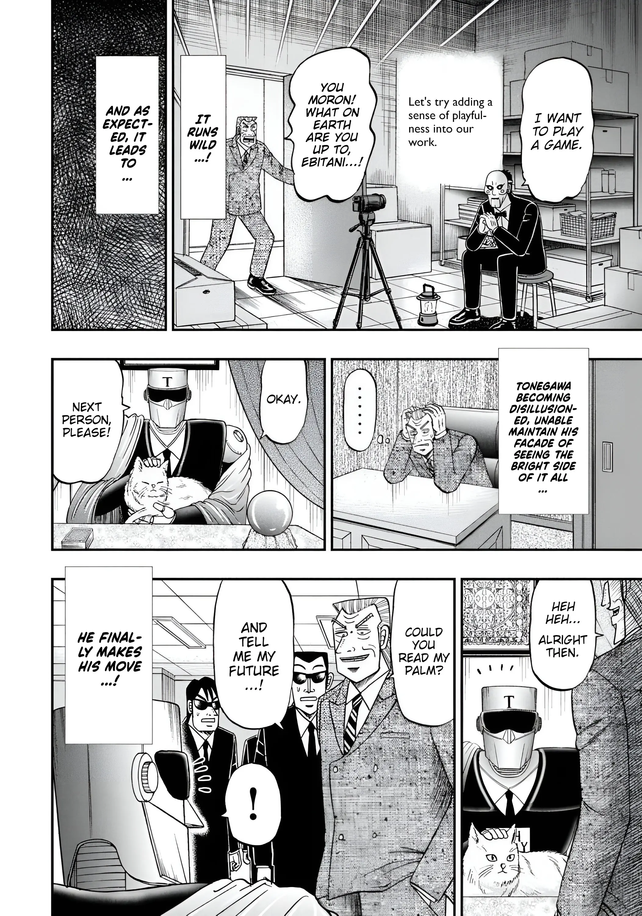 Chuukan Kanriroku Tonegawa - Vol.10 Chapter 74: Palm Reading