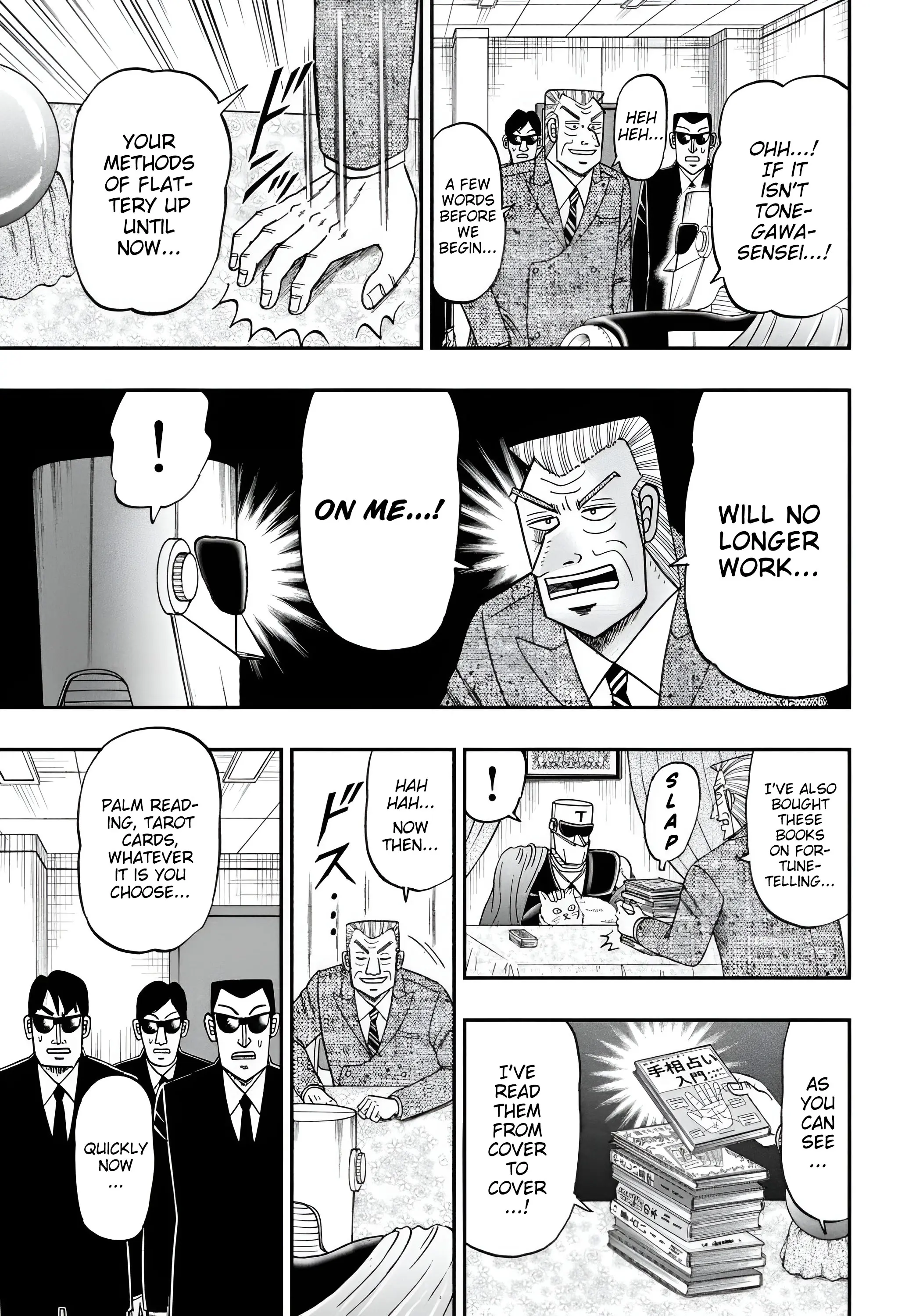 Chuukan Kanriroku Tonegawa - Vol.10 Chapter 74: Palm Reading