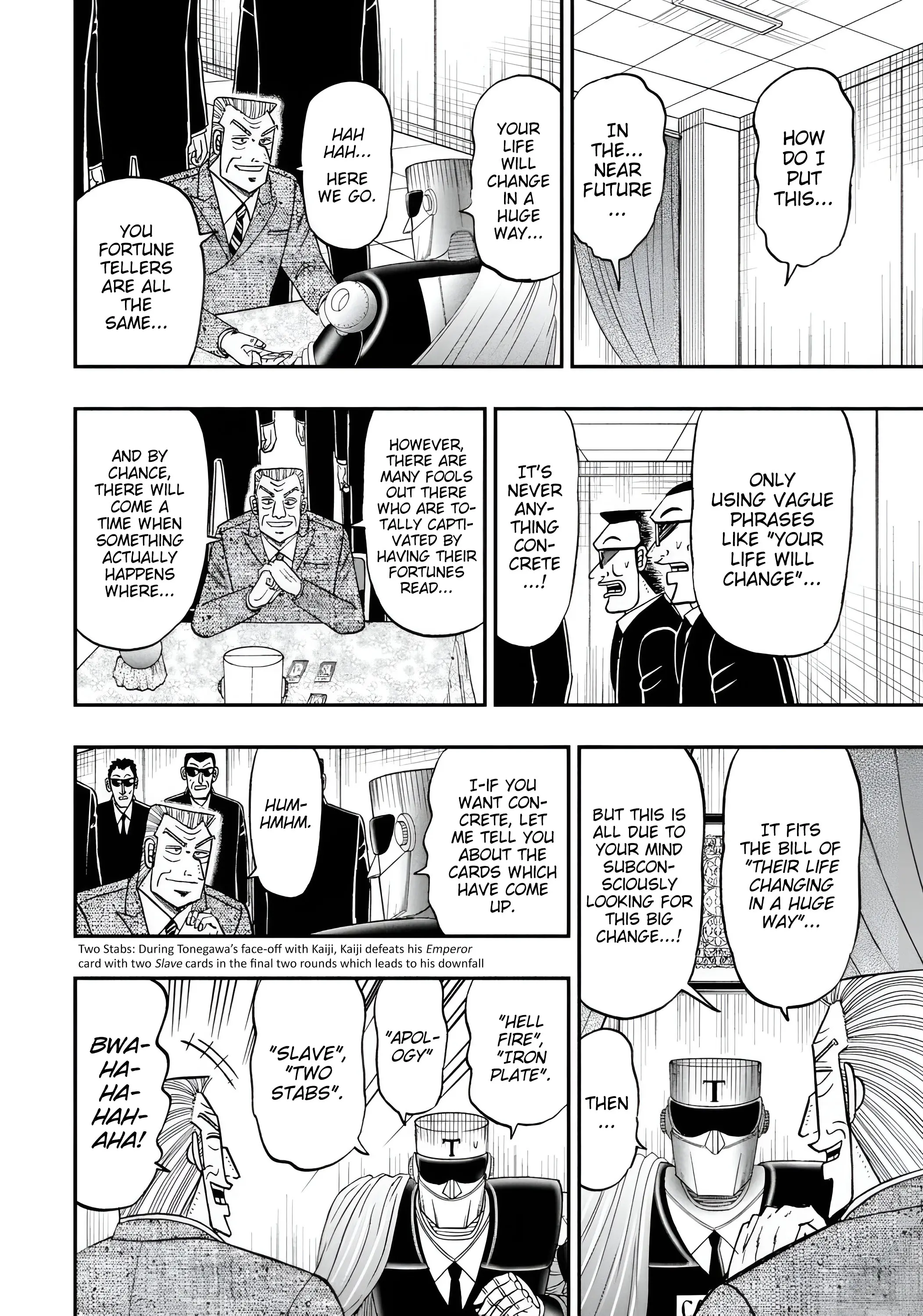 Chuukan Kanriroku Tonegawa - Vol.10 Chapter 74: Palm Reading