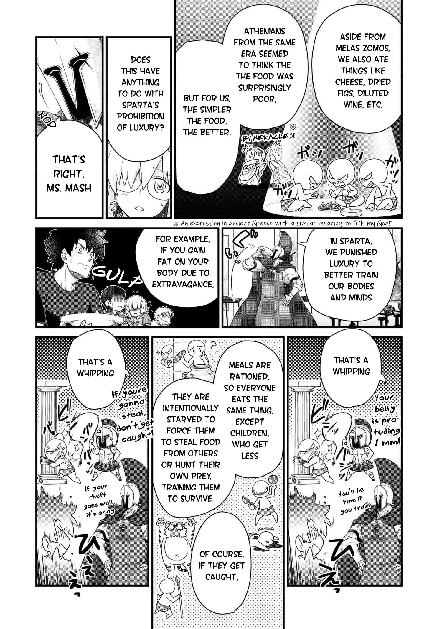 Fate/Grand Order - The Heroic Spirit Food Chronicles - Chapter 6: Spartan Meal