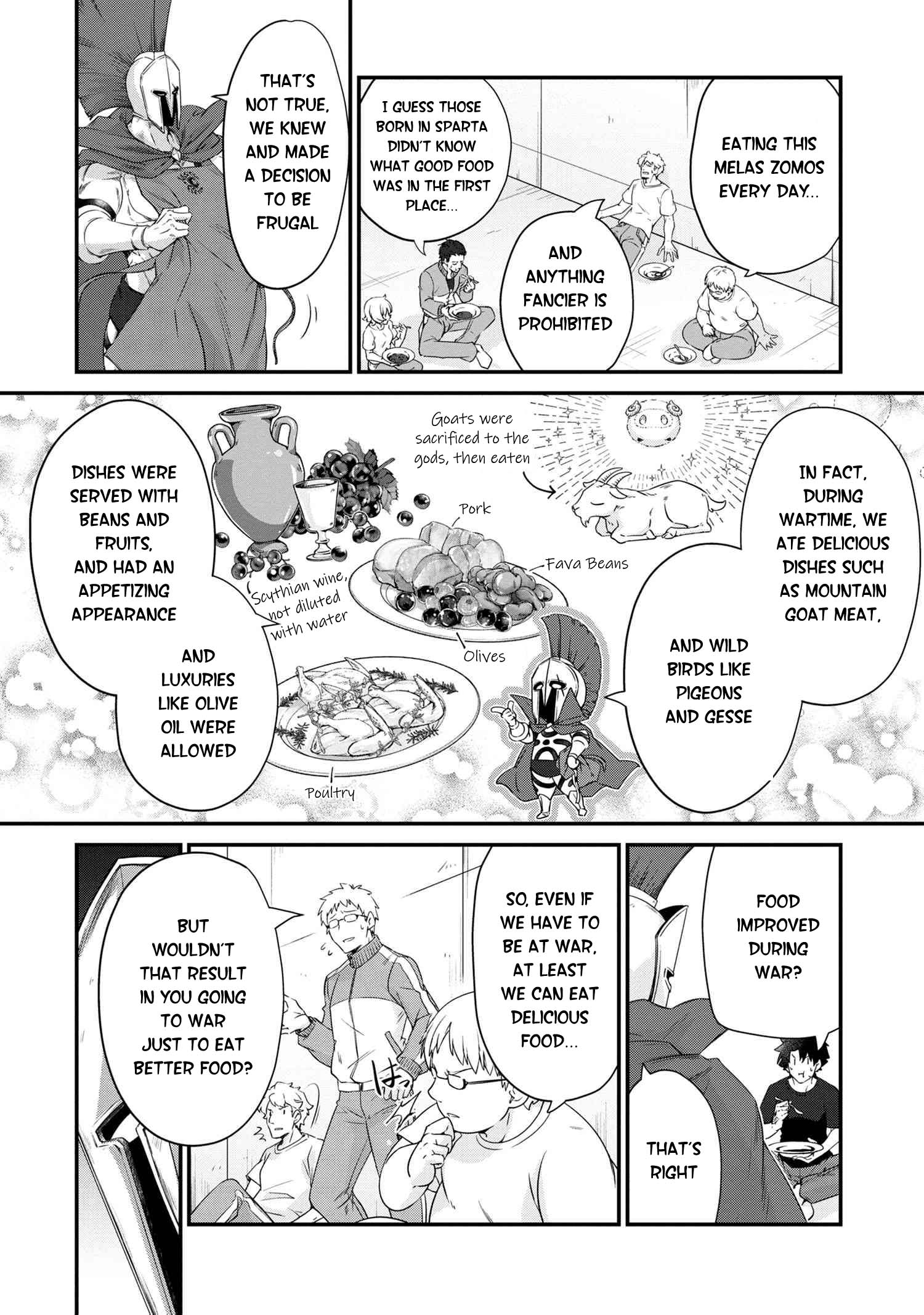 Fate/Grand Order - The Heroic Spirit Food Chronicles - Chapter 6: Spartan Meal