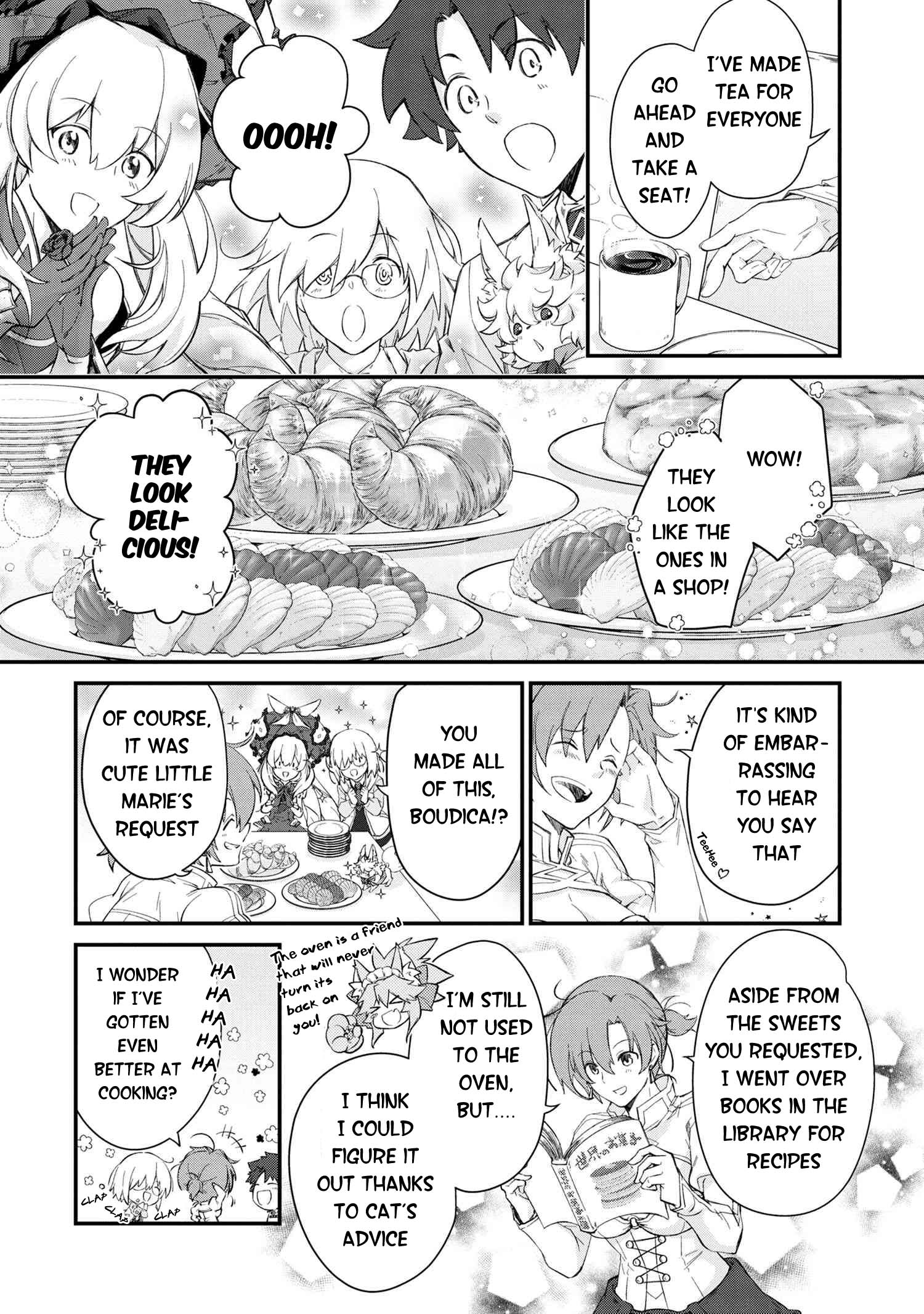 Fate/Grand Order - The Heroic Spirit Food Chronicles - Chapter 5: The Queen Of France And Pastries