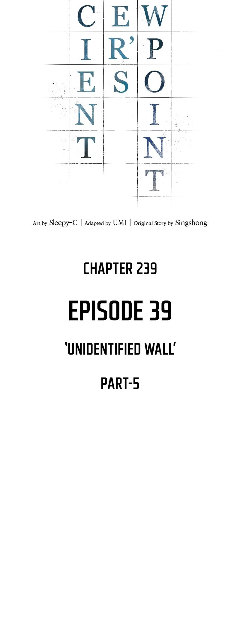 Omniscient Reader's Viewpoint - Chapter 239: Unidentified Wall (Part 5)