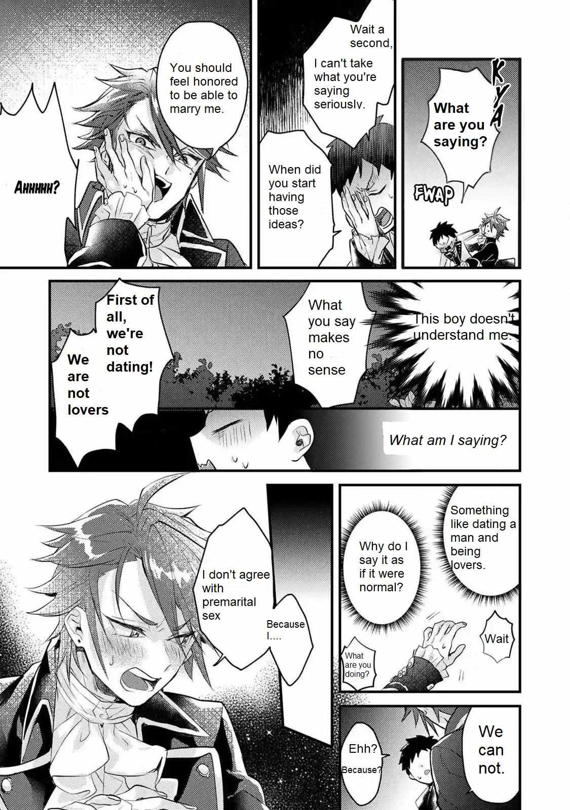 Omega Ni Dake Wa Naritakunai!! ~Isekai Tensei Shitara Ane No Bl Manga No Nakadeshita~ - Chapter 4