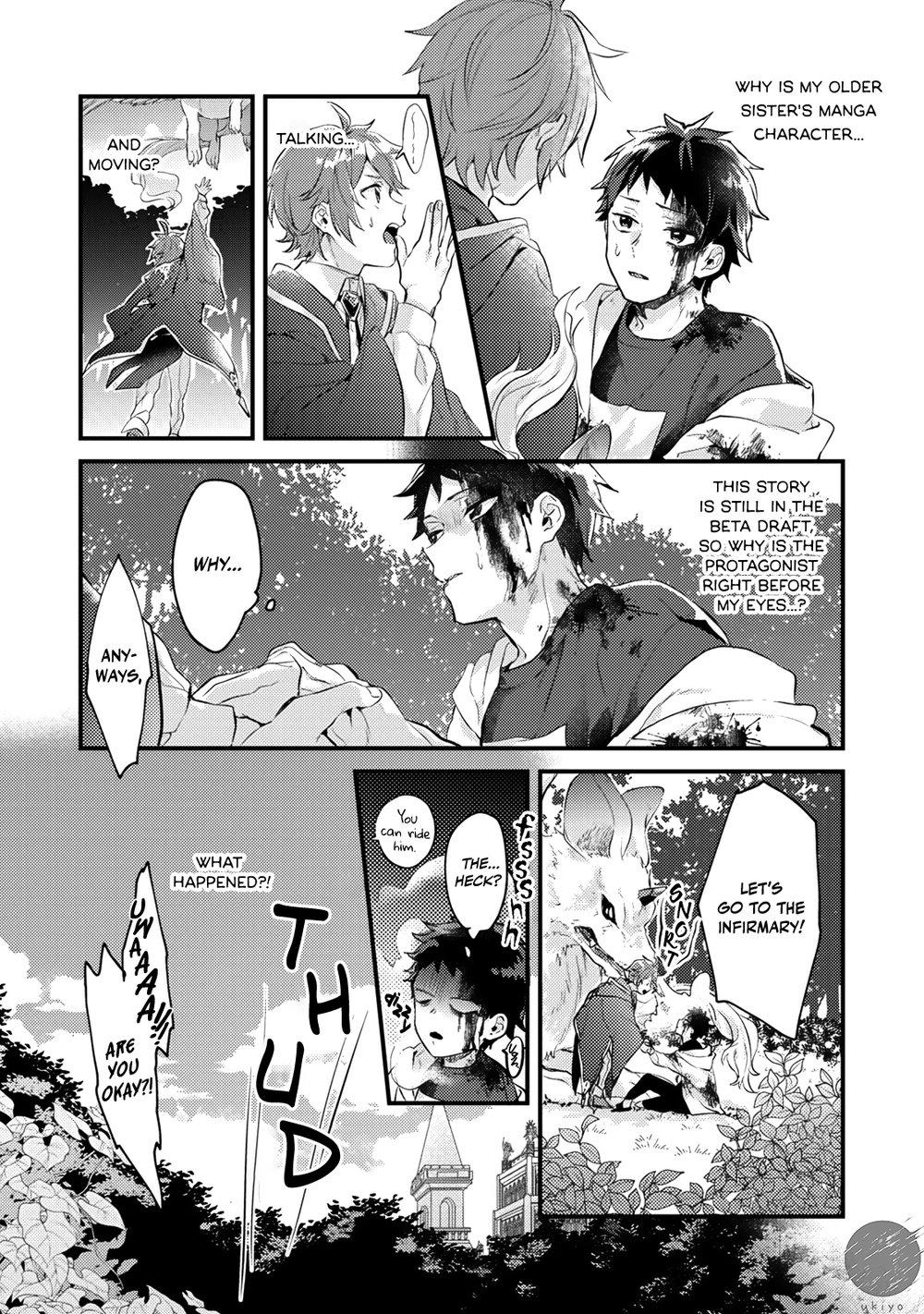 Omega Ni Dake Wa Naritakunai!! ~Isekai Tensei Shitara Ane No Bl Manga No Nakadeshita~ - Chapter 1